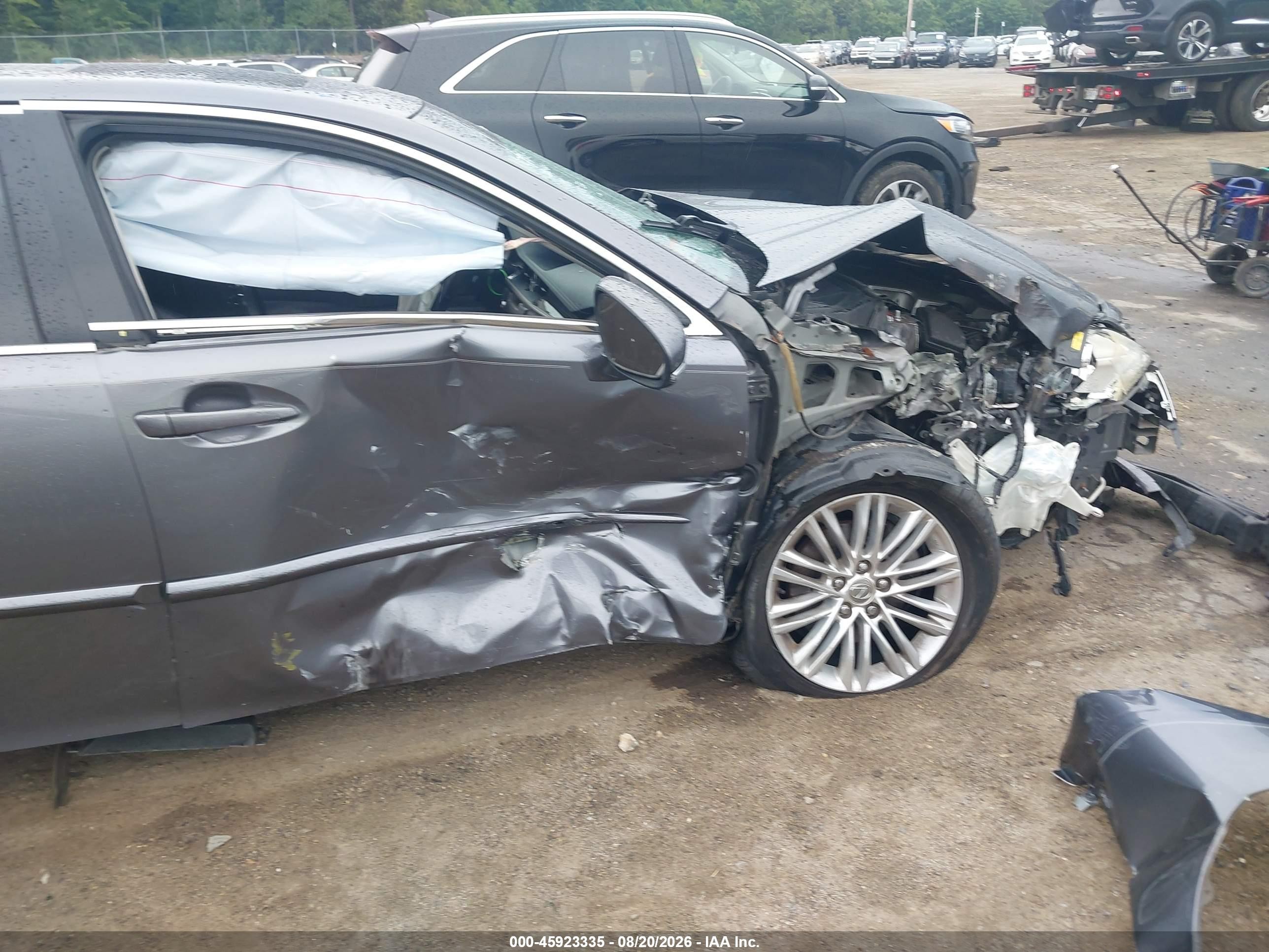 2013 Lexus Es 350   Gray vin: JTHBK1GG1D2056422