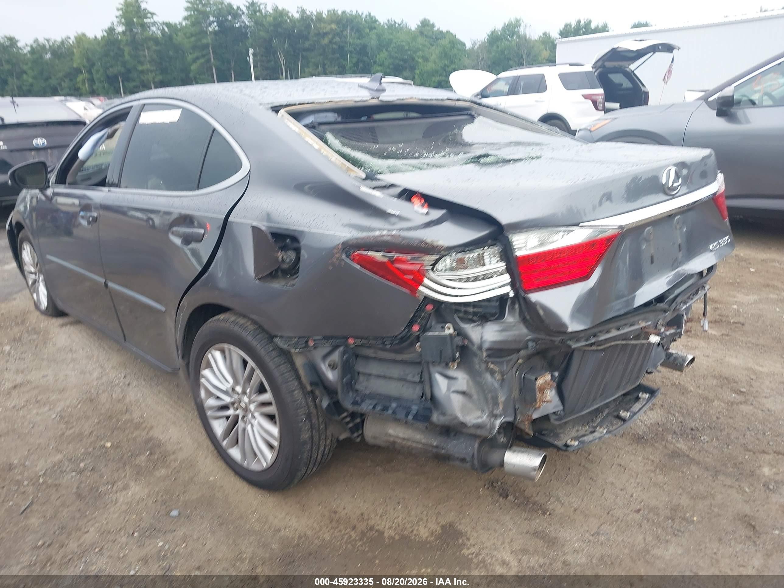 2013 Lexus Es 350   Gray vin: JTHBK1GG1D2056422