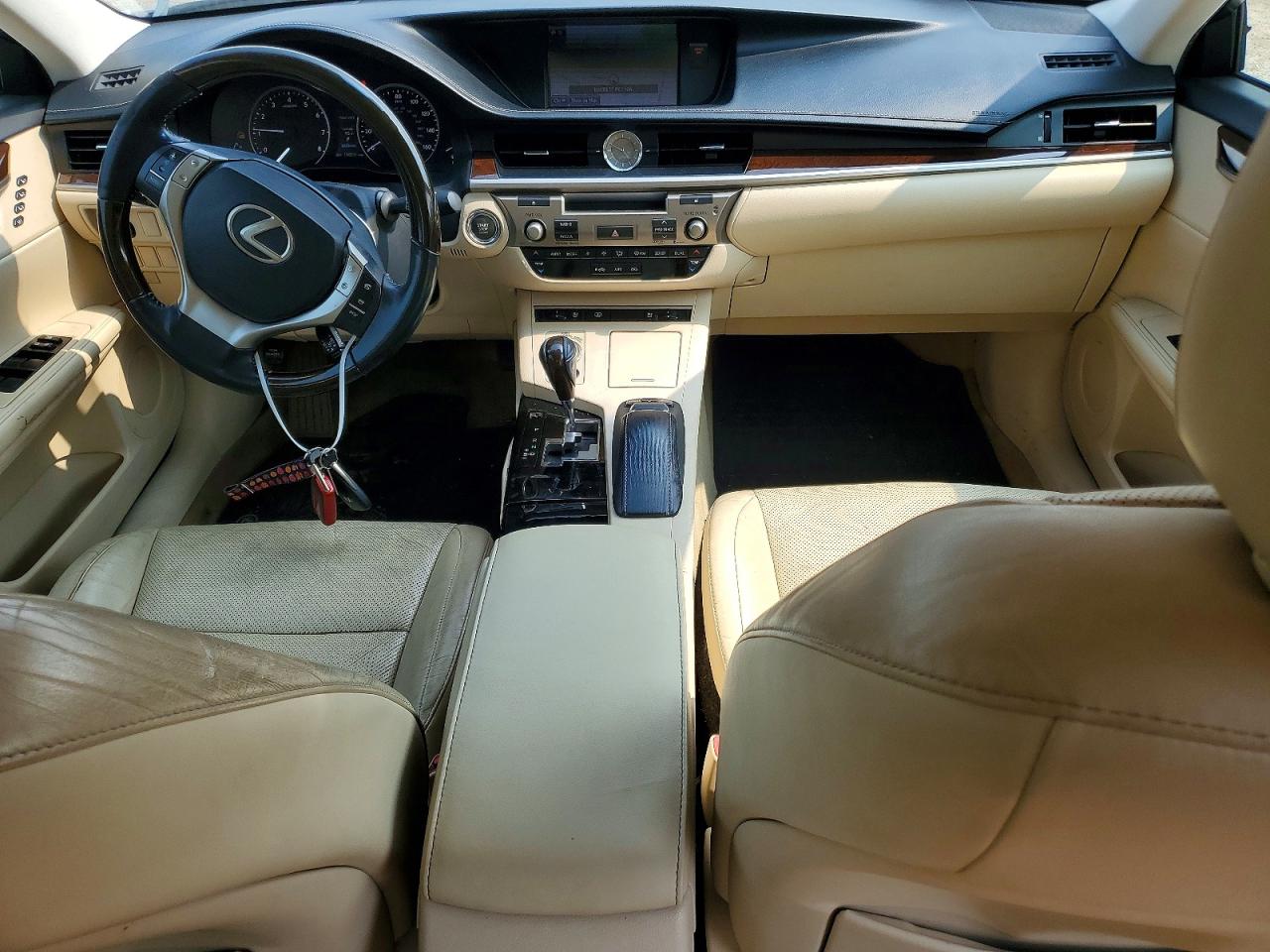 2013 Lexus Es 350 White vin: JTHBK1GG1D2057389