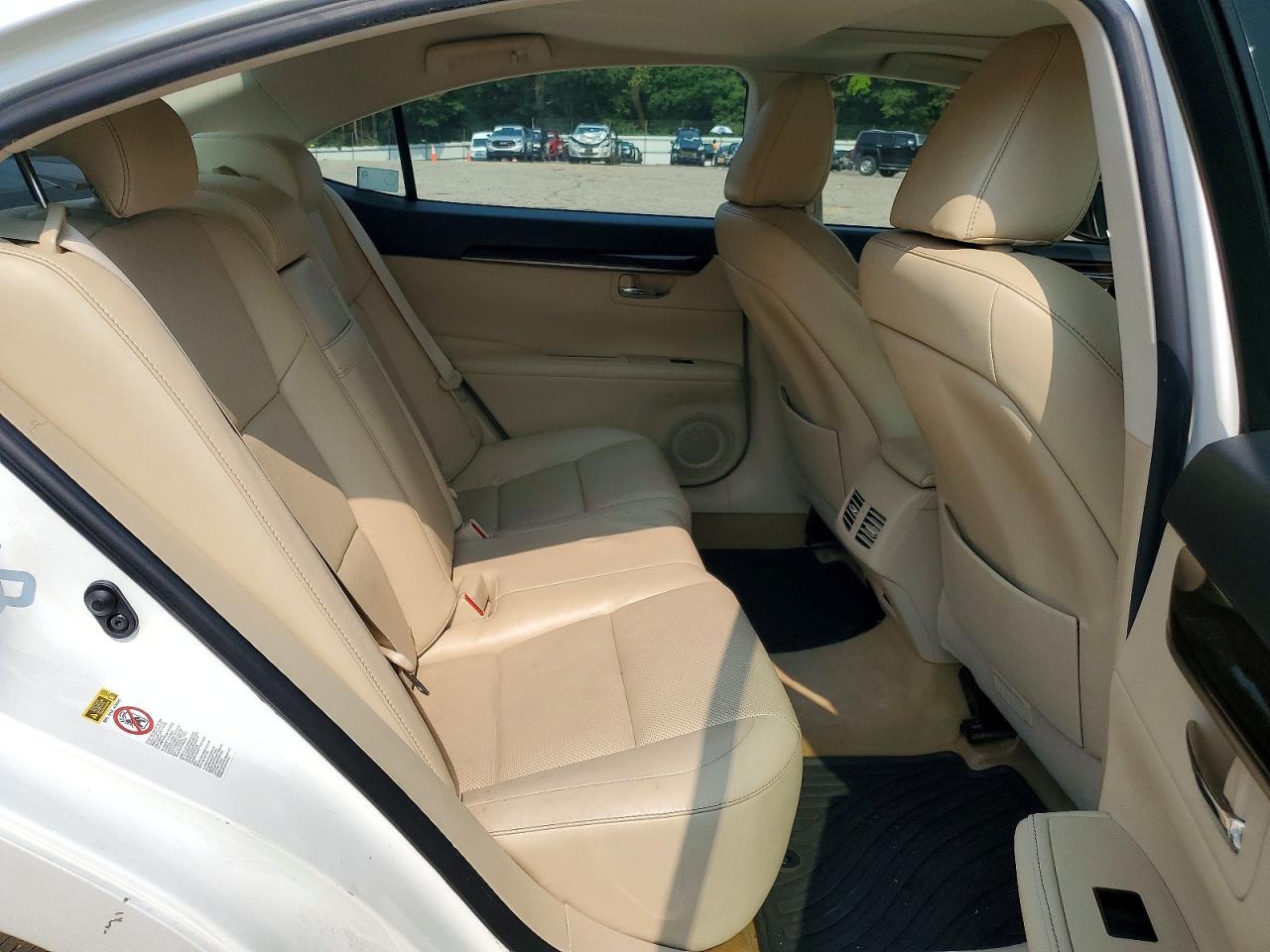 2013 Lexus Es 350 White vin: JTHBK1GG1D2057389