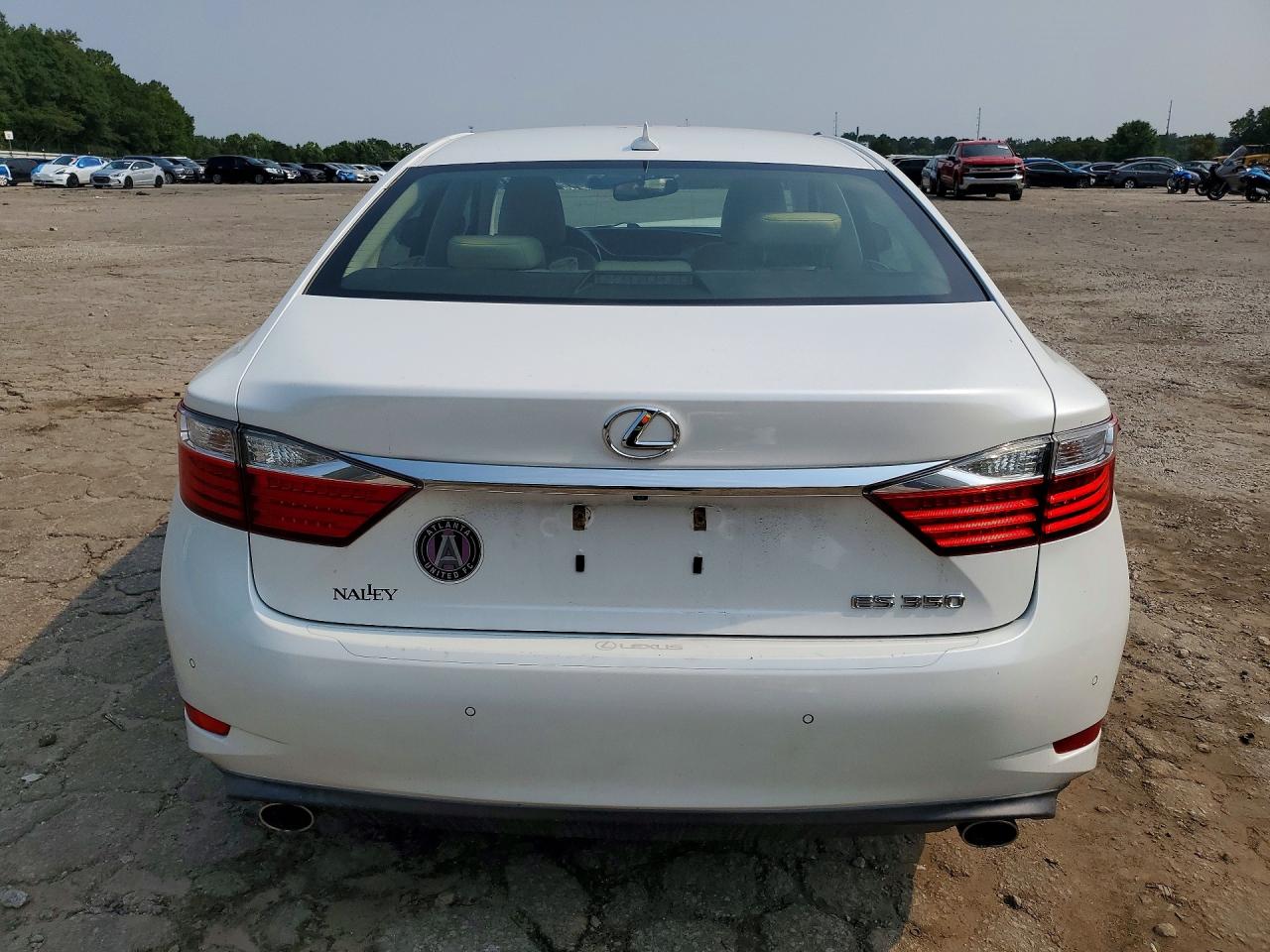 2013 Lexus Es 350 White vin: JTHBK1GG1D2057389