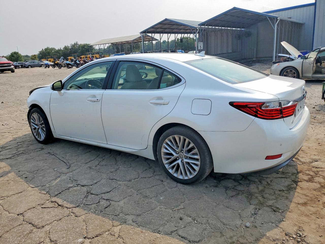 2013 Lexus Es 350 White vin: JTHBK1GG1D2057389