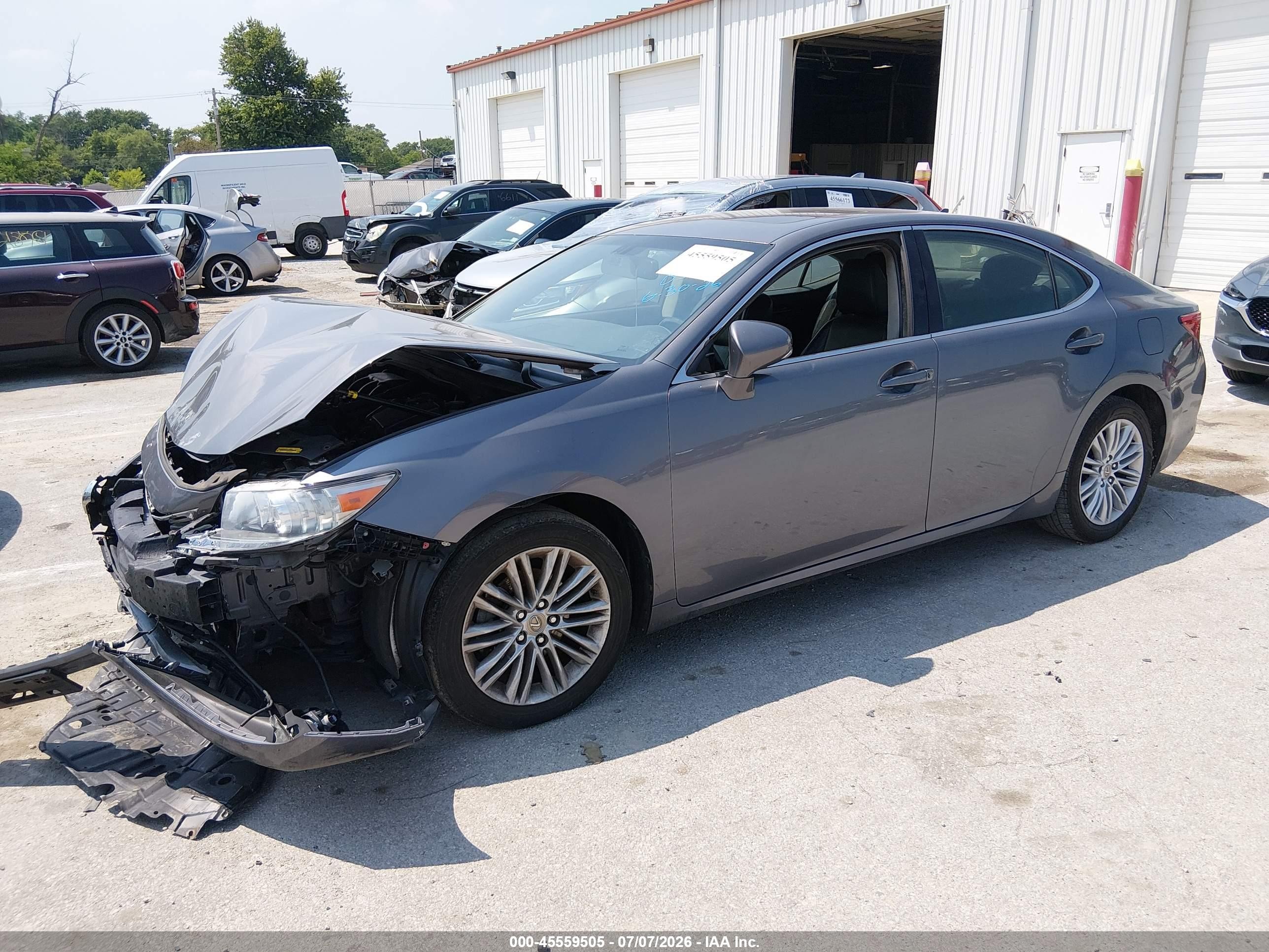 2013 Lexus Es 350   Gray vin: JTHBK1GG1D2058901