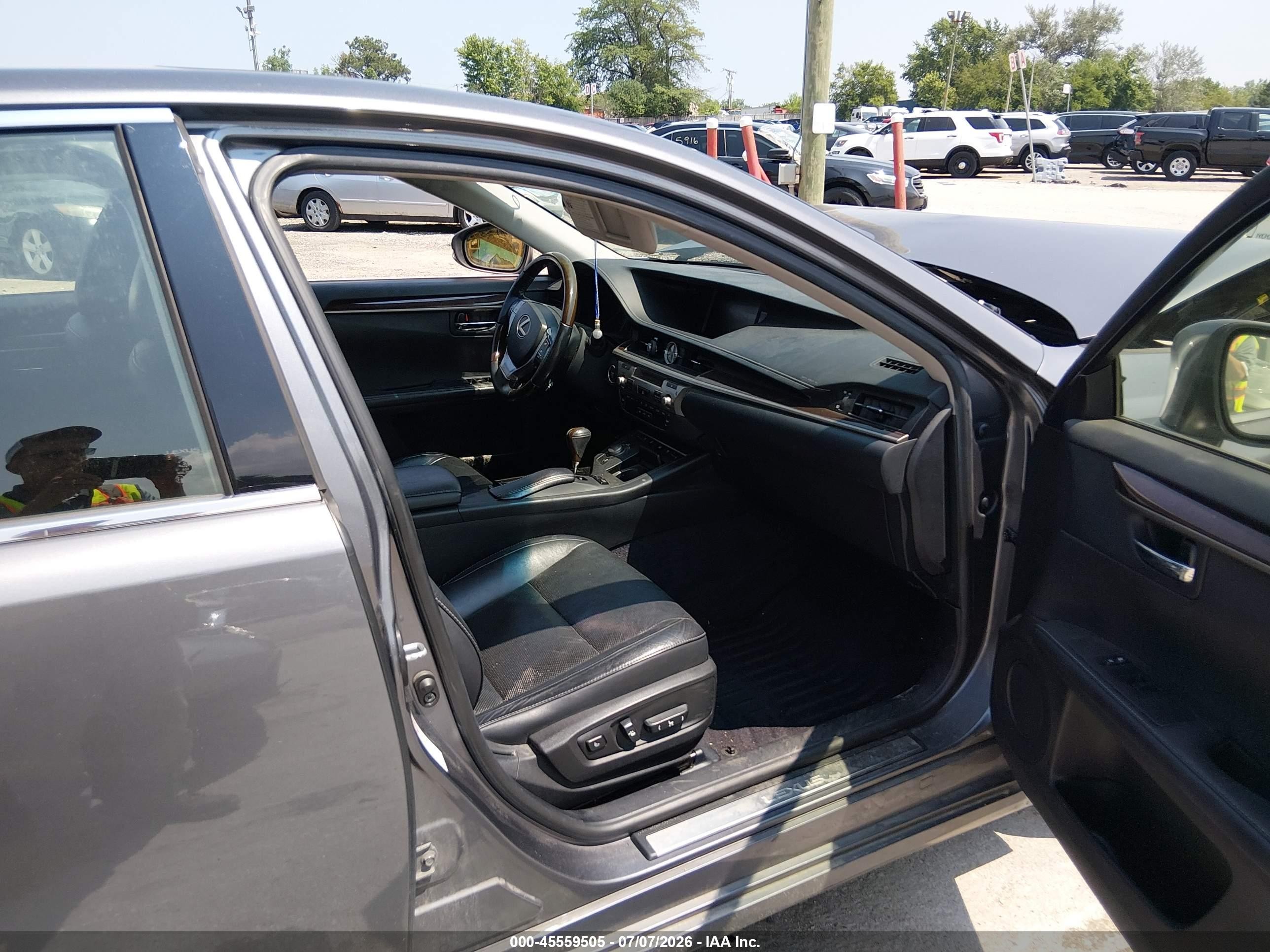 2013 Lexus Es 350   Gray vin: JTHBK1GG1D2058901