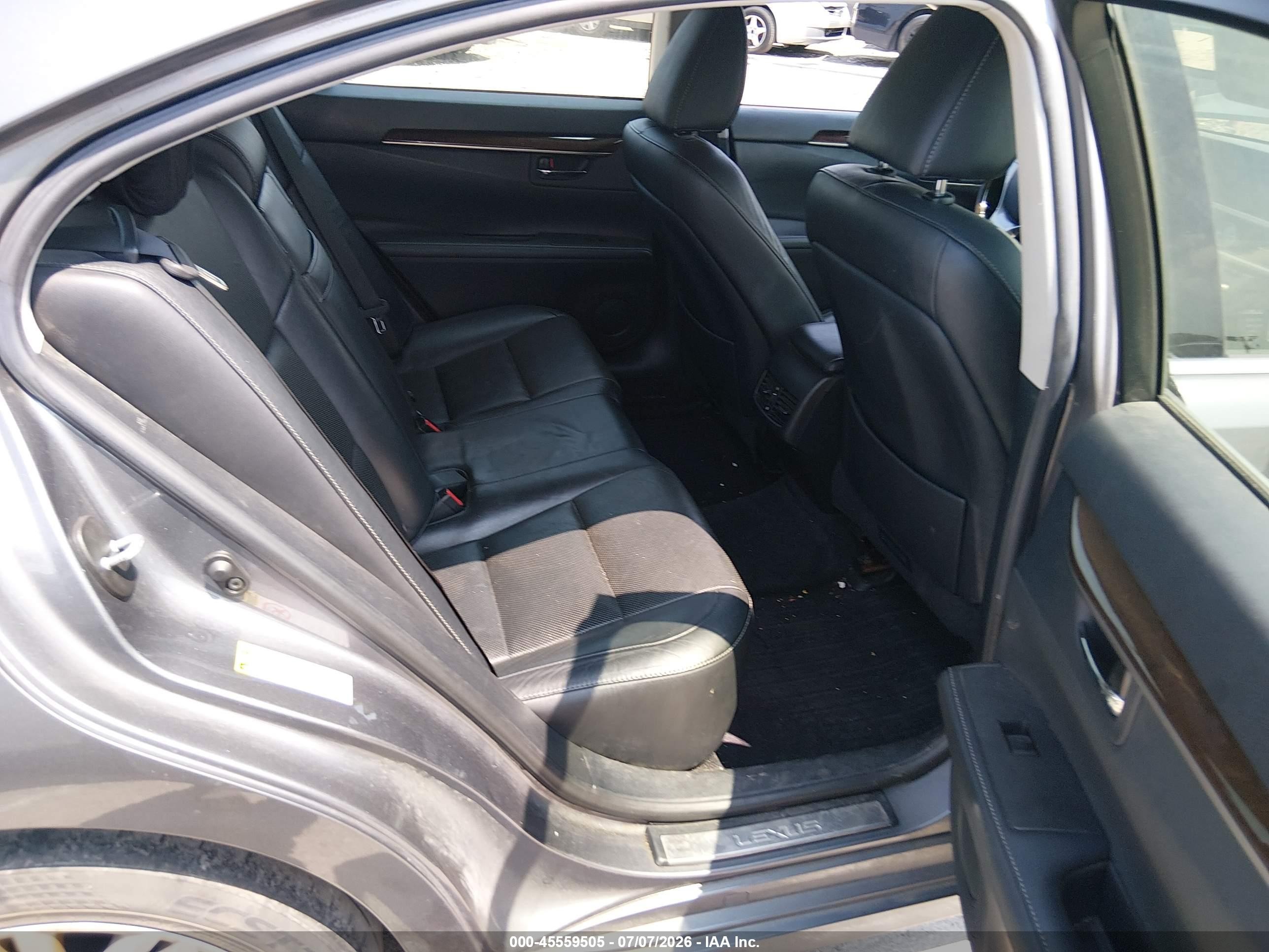 2013 Lexus Es 350   Gray vin: JTHBK1GG1D2058901