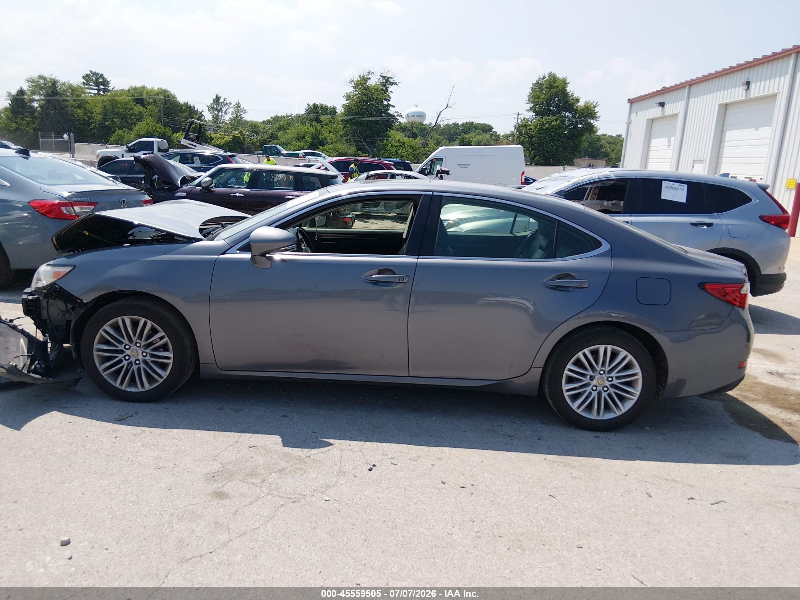 2013 Lexus Es 350   Gray vin: JTHBK1GG1D2058901
