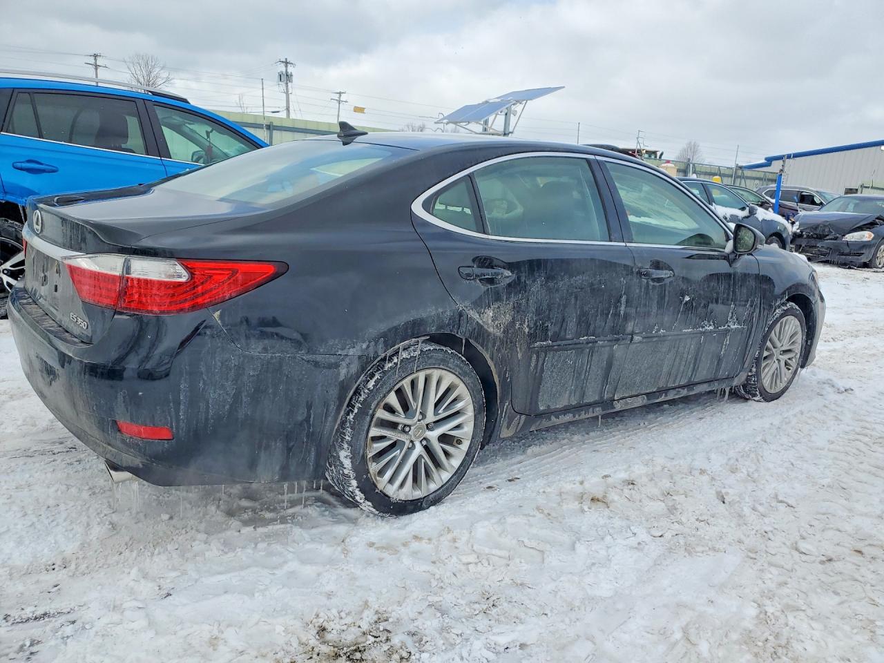 2013 Lexus Es 350 Black vin: JTHBK1GG1D2065623