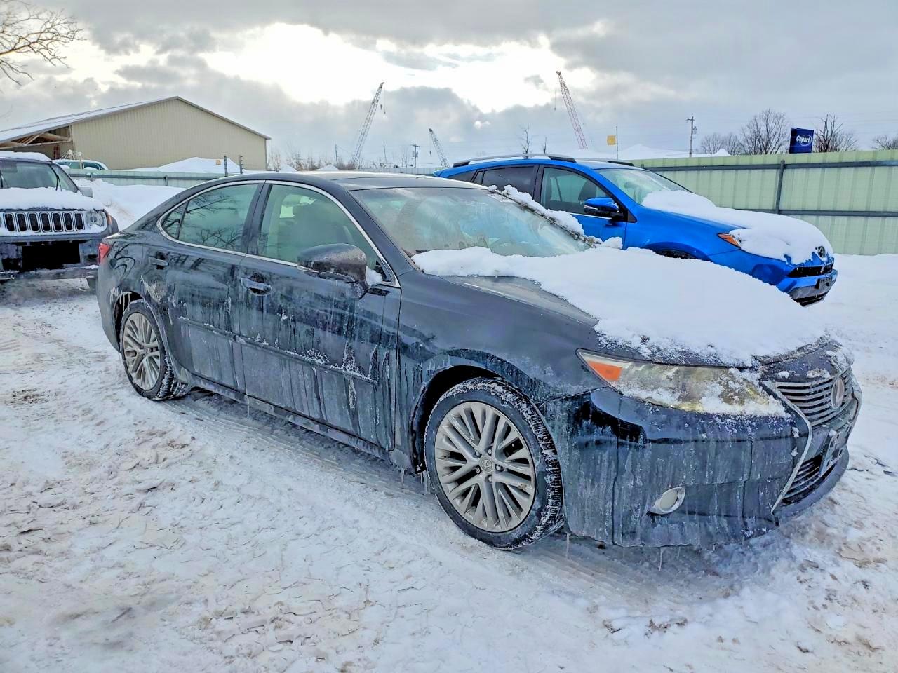 2013 Lexus Es 350 Black vin: JTHBK1GG1D2065623