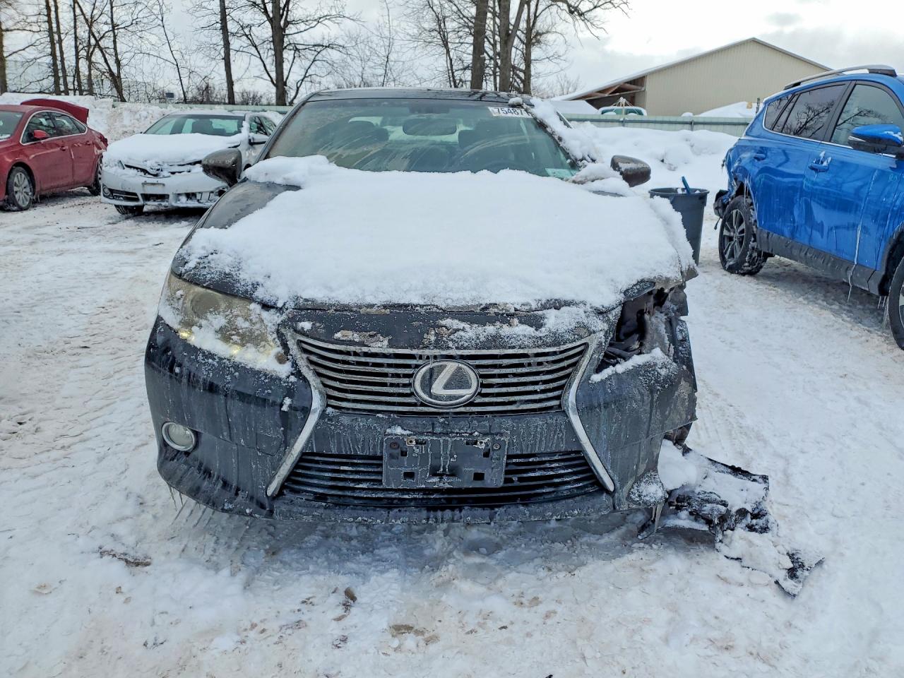 2013 Lexus Es 350 Black vin: JTHBK1GG1D2065623