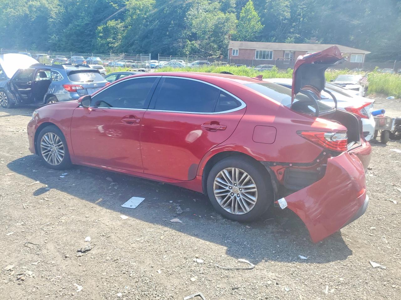2013 Lexus Es 350 Red vin: JTHBK1GG1D2065783