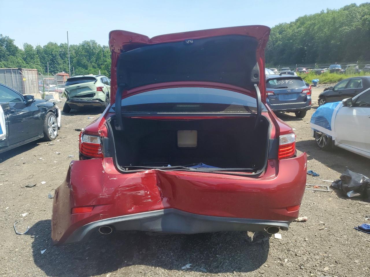 2013 Lexus Es 350 Red vin: JTHBK1GG1D2065783