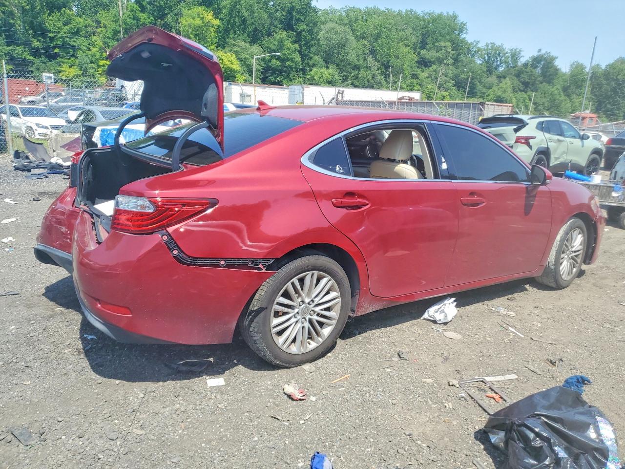 2013 Lexus Es 350 Red vin: JTHBK1GG1D2065783