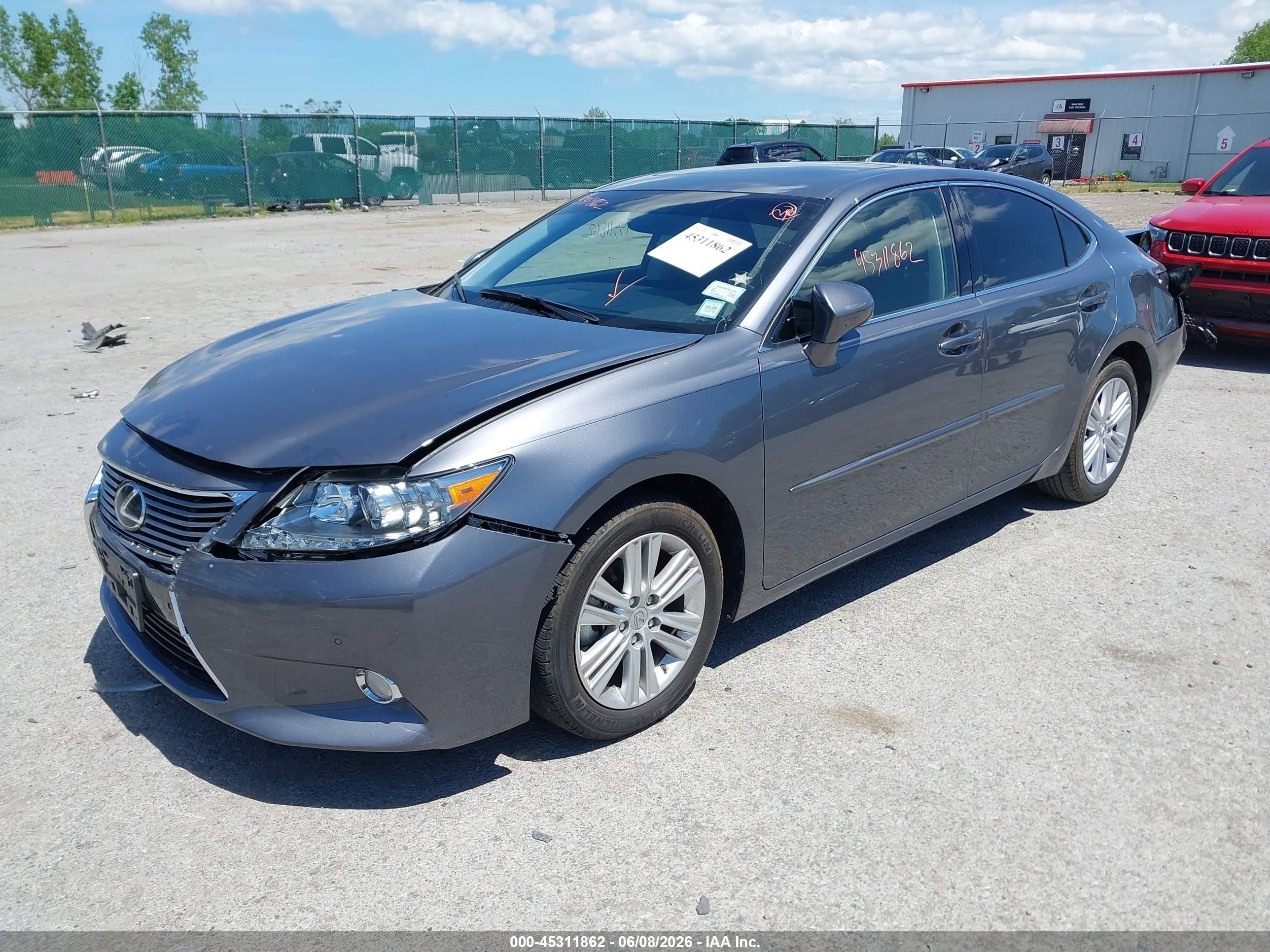 2013 Lexus Es 350   Gray vin: JTHBK1GG1D2068084