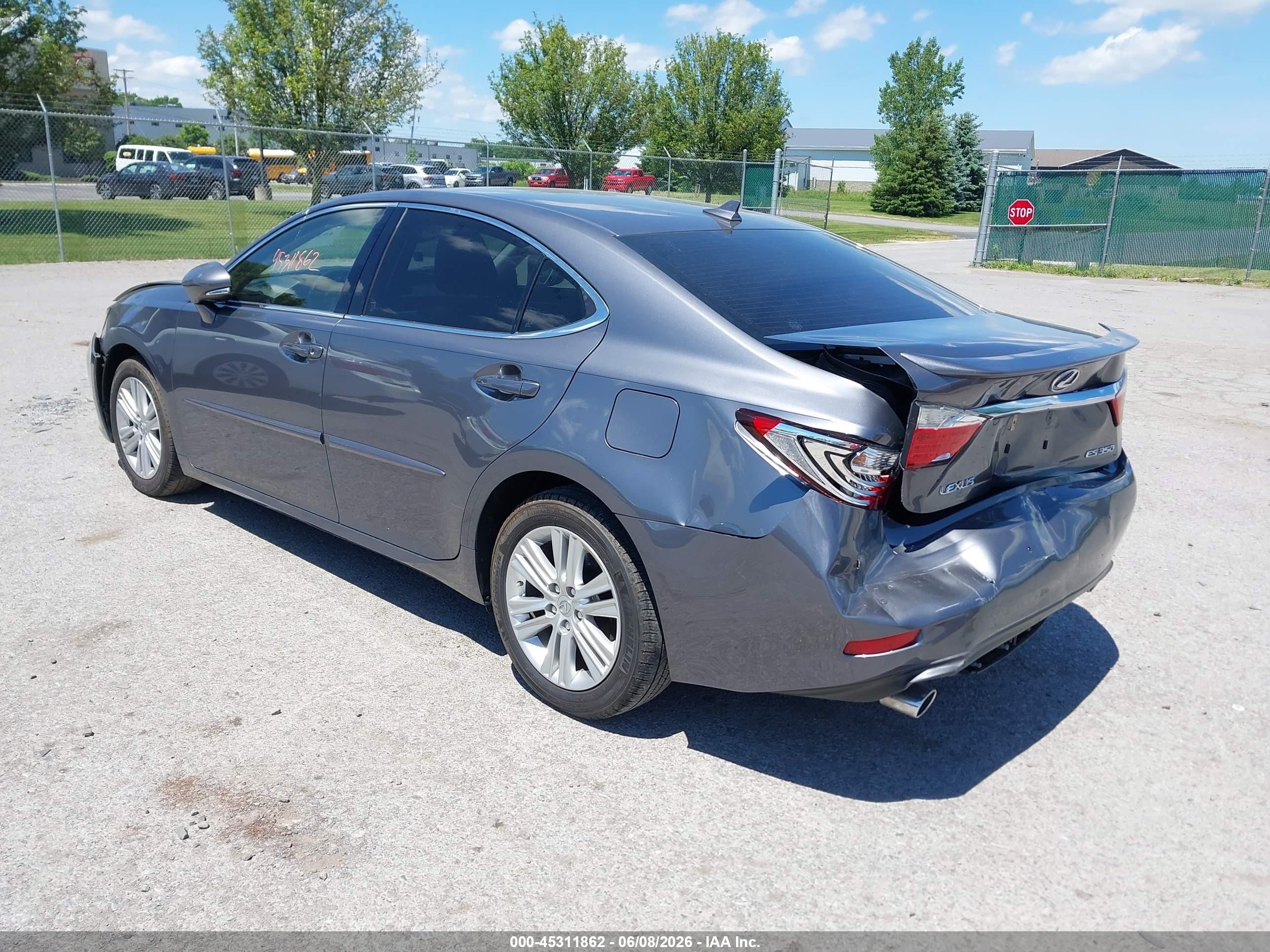2013 Lexus Es 350   Gray vin: JTHBK1GG1D2068084