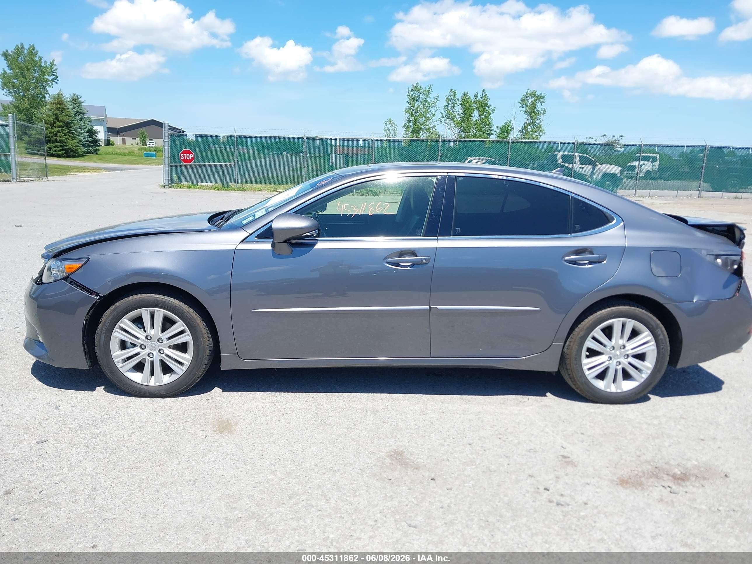 2013 Lexus Es 350   Gray vin: JTHBK1GG1D2068084