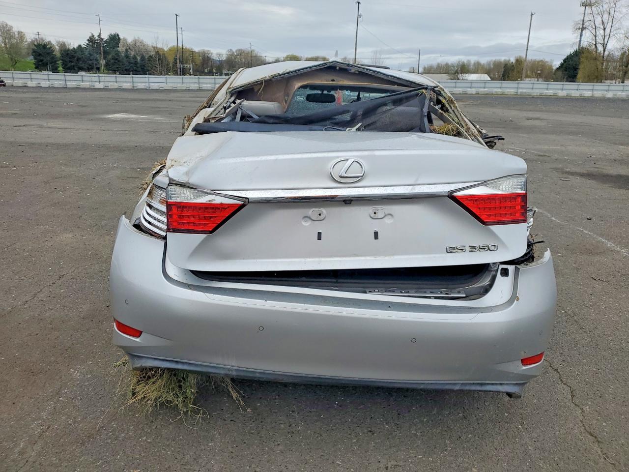 2013 Lexus Es 350 Base Silver vin: JTHBK1GG1D2072104
