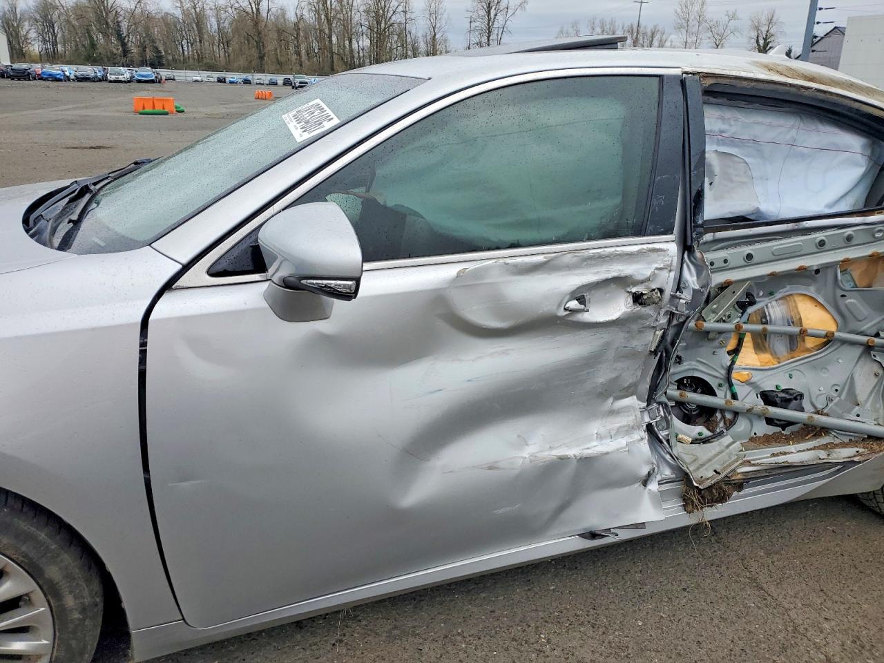 2013 Lexus Es 350 Base Silver vin: JTHBK1GG1D2072104