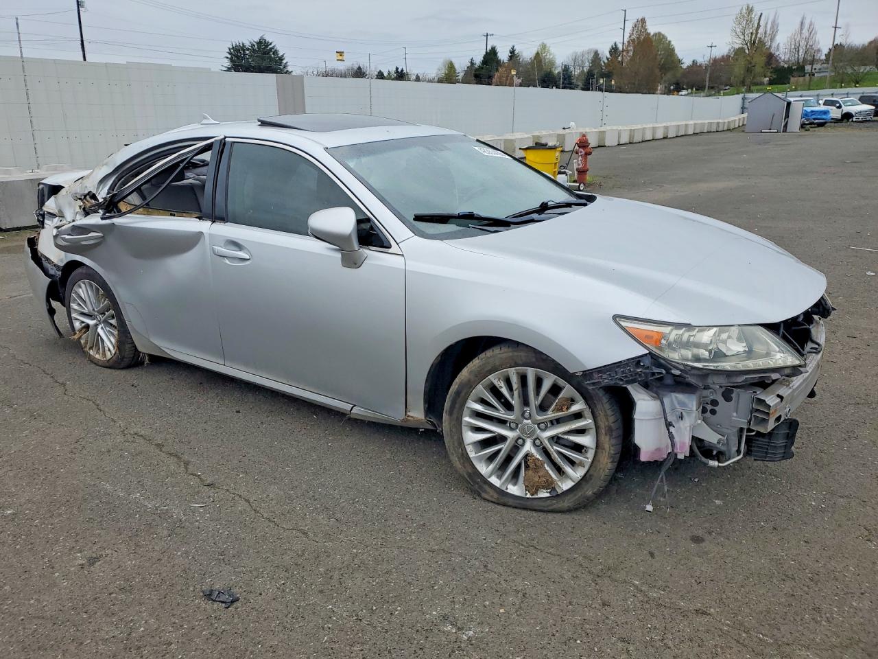 2013 Lexus Es 350 Base Silver vin: JTHBK1GG1D2072104
