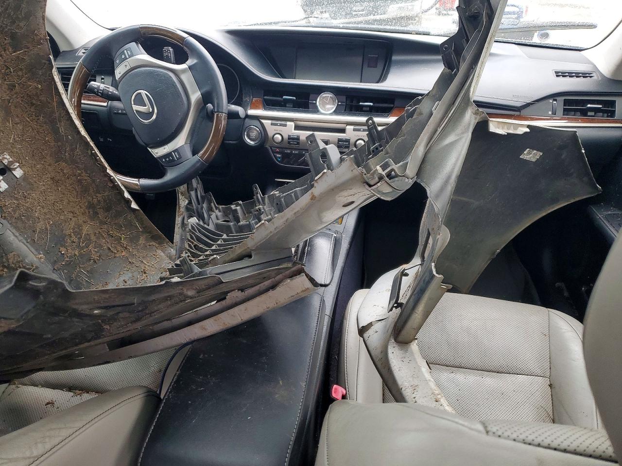 2013 Lexus Es 350 Base Silver vin: JTHBK1GG1D2072104