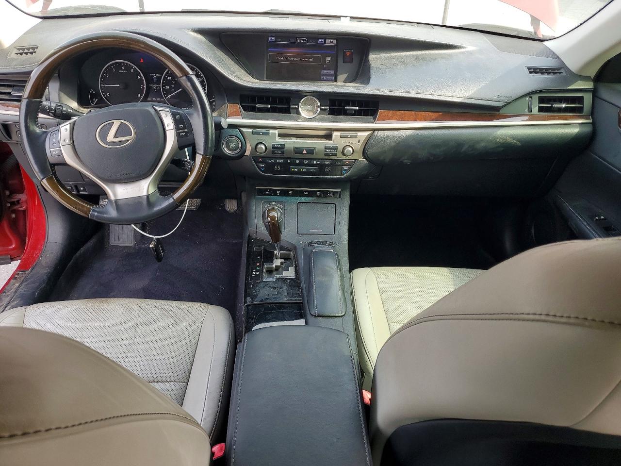 2013 Lexus Es 350 Red vin: JTHBK1GG1D2077514