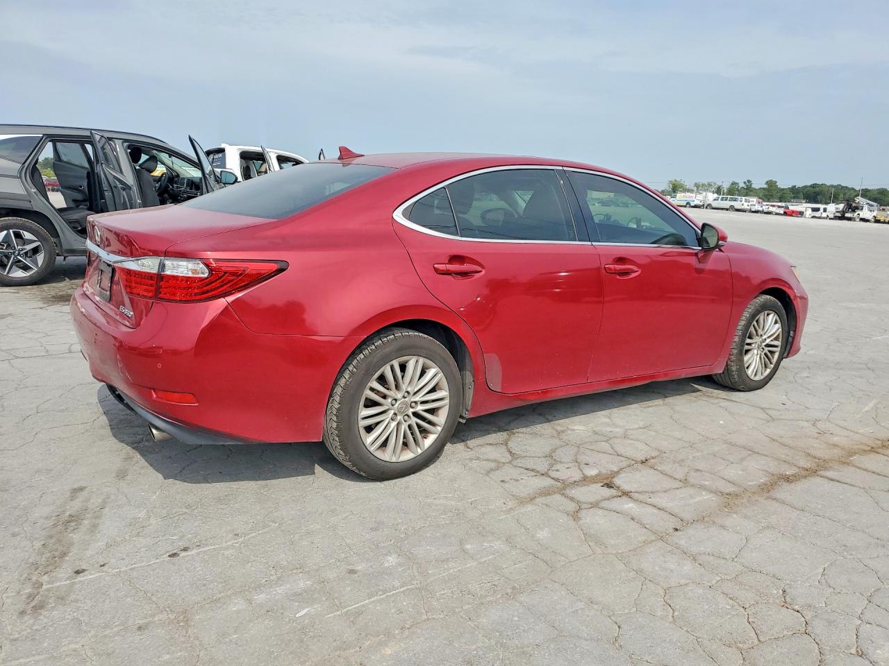 2013 Lexus Es 350 Red vin: JTHBK1GG1D2077514