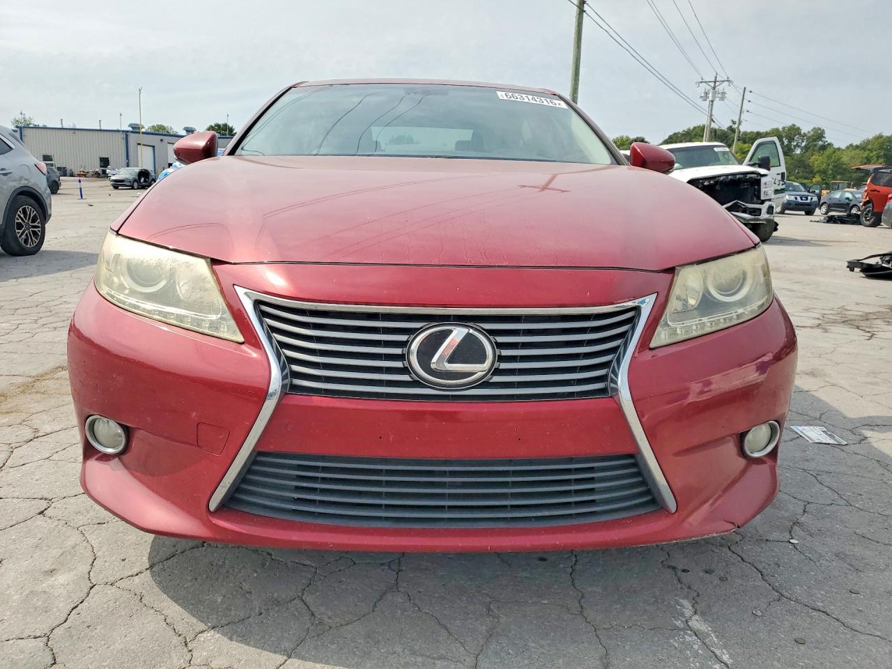 2013 Lexus Es 350 Red vin: JTHBK1GG1D2077514