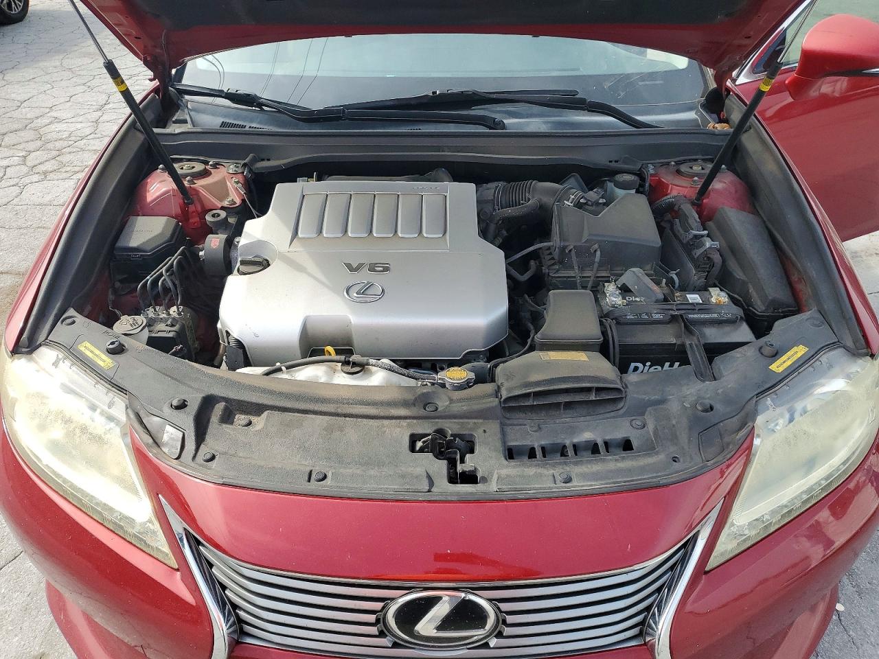 2013 Lexus Es 350 Red vin: JTHBK1GG1D2077514