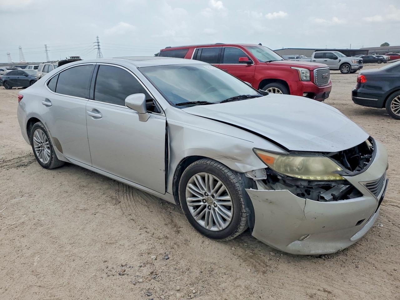 2013 Lexus Es 350 Silver vin: JTHBK1GG1D2077738