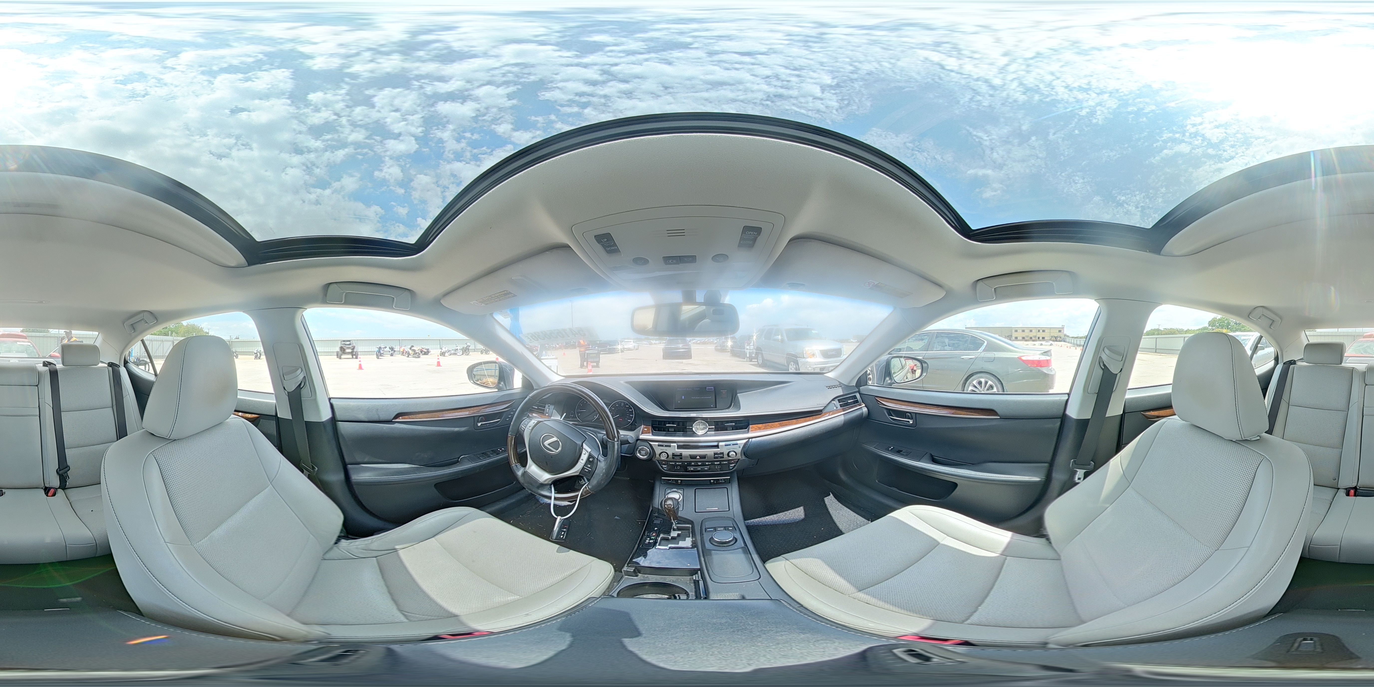 2014 Lexus Es 350 Silver vin: JTHBK1GG1E2091320