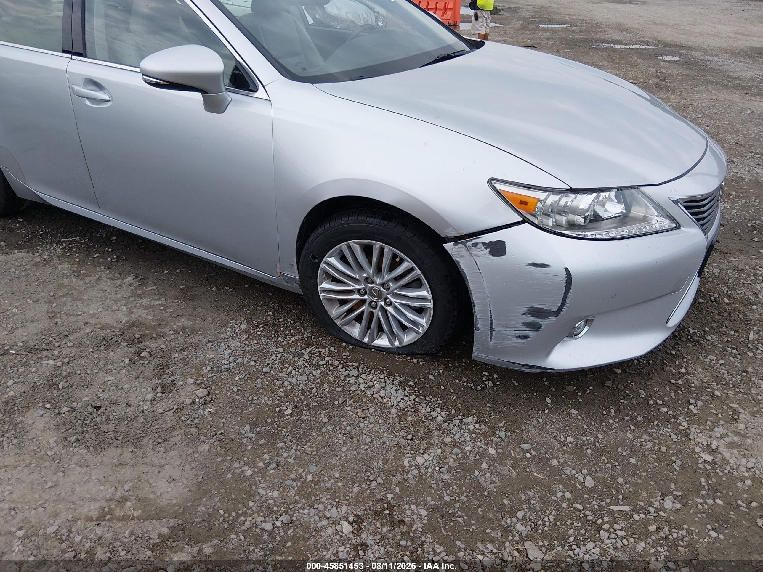 2014 Lexus Es 350 Silver vin: JTHBK1GG1E2092452