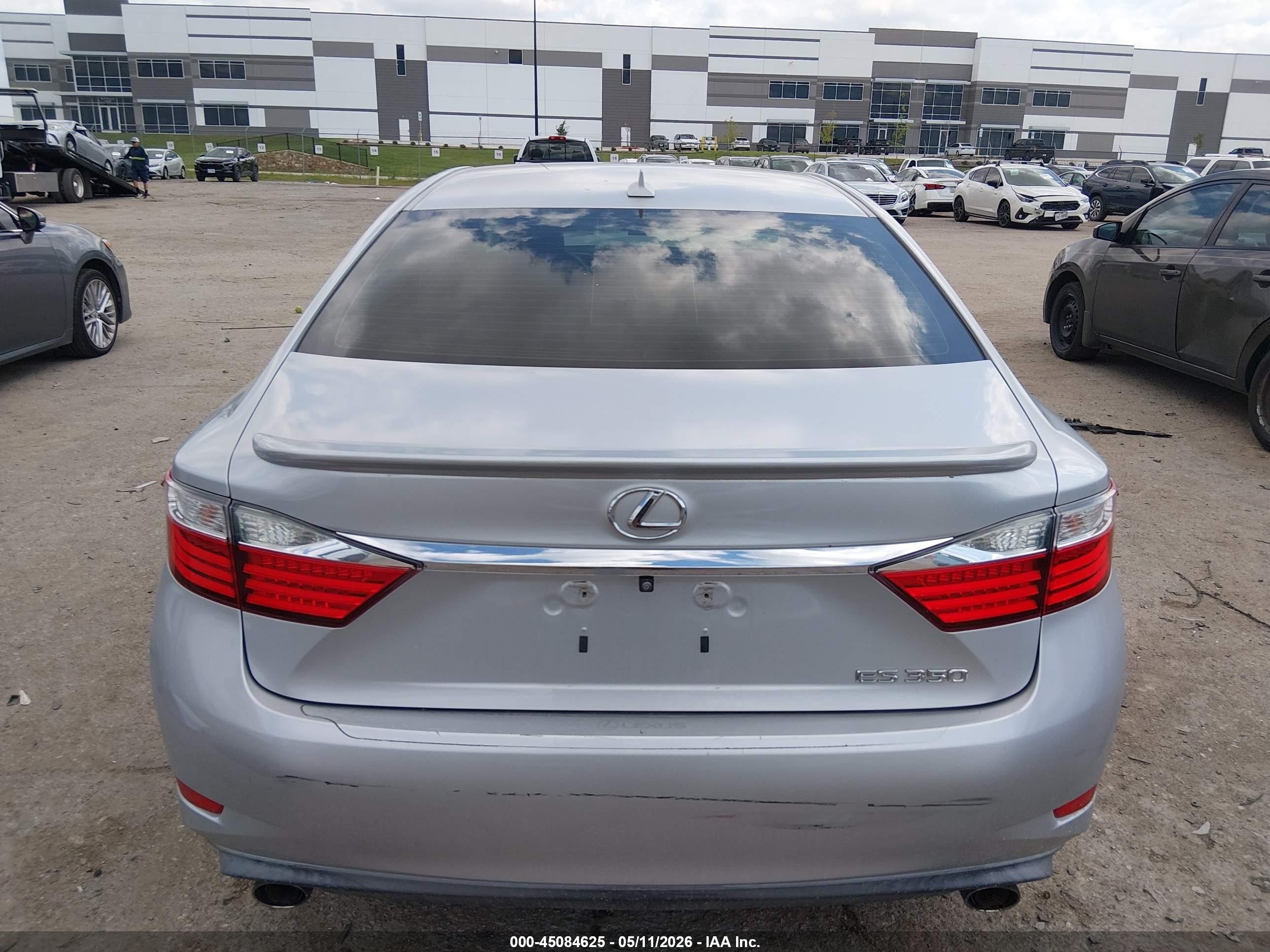 2014 Lexus Es 350   Silver vin: JTHBK1GG1E2093021