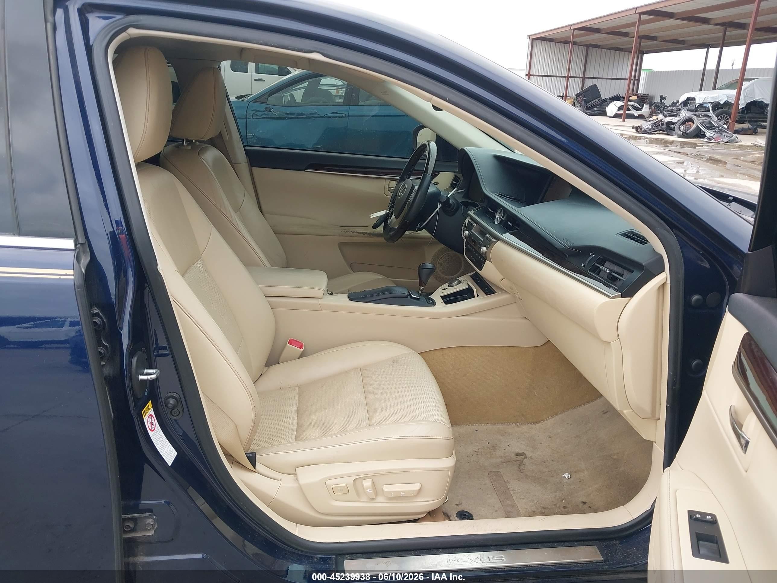 2014 Lexus Es 350   Blue vin: JTHBK1GG1E2101876