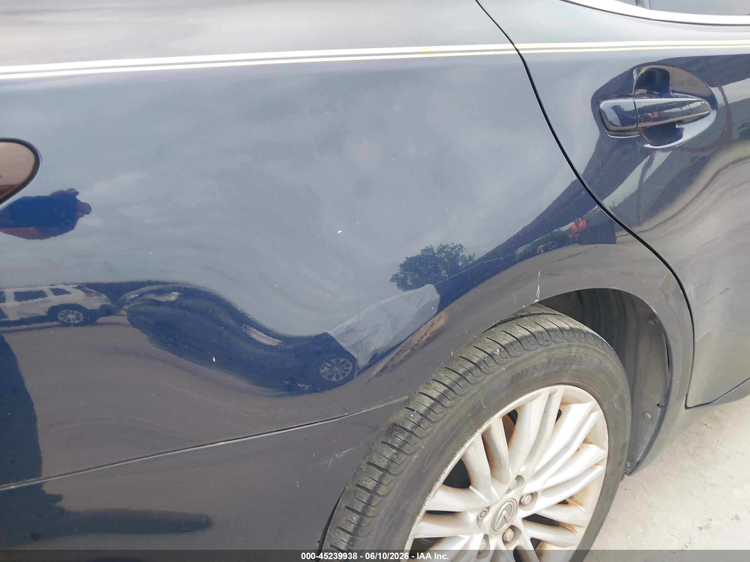 2014 Lexus Es 350   Blue vin: JTHBK1GG1E2101876