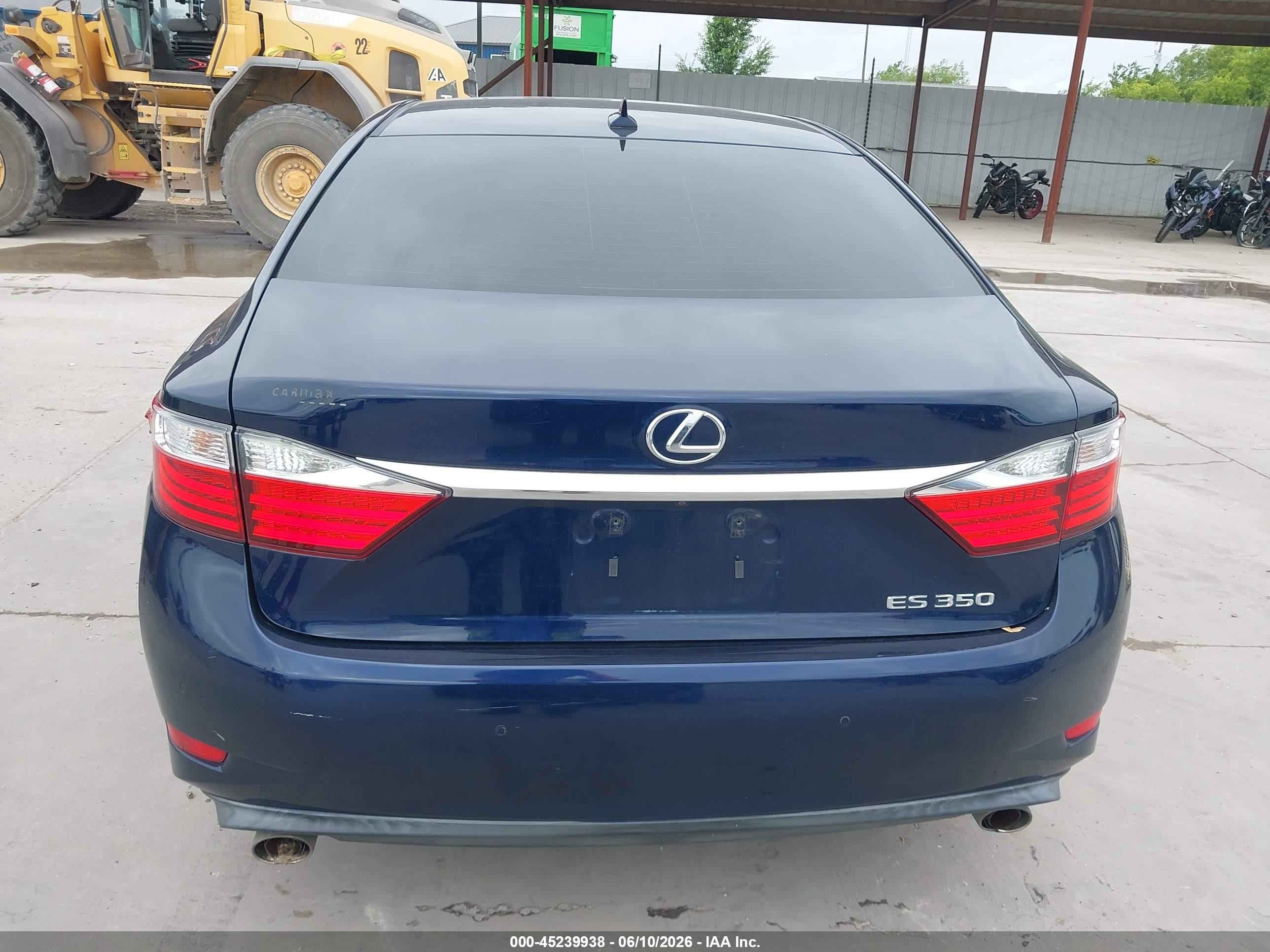2014 Lexus Es 350   Blue vin: JTHBK1GG1E2101876