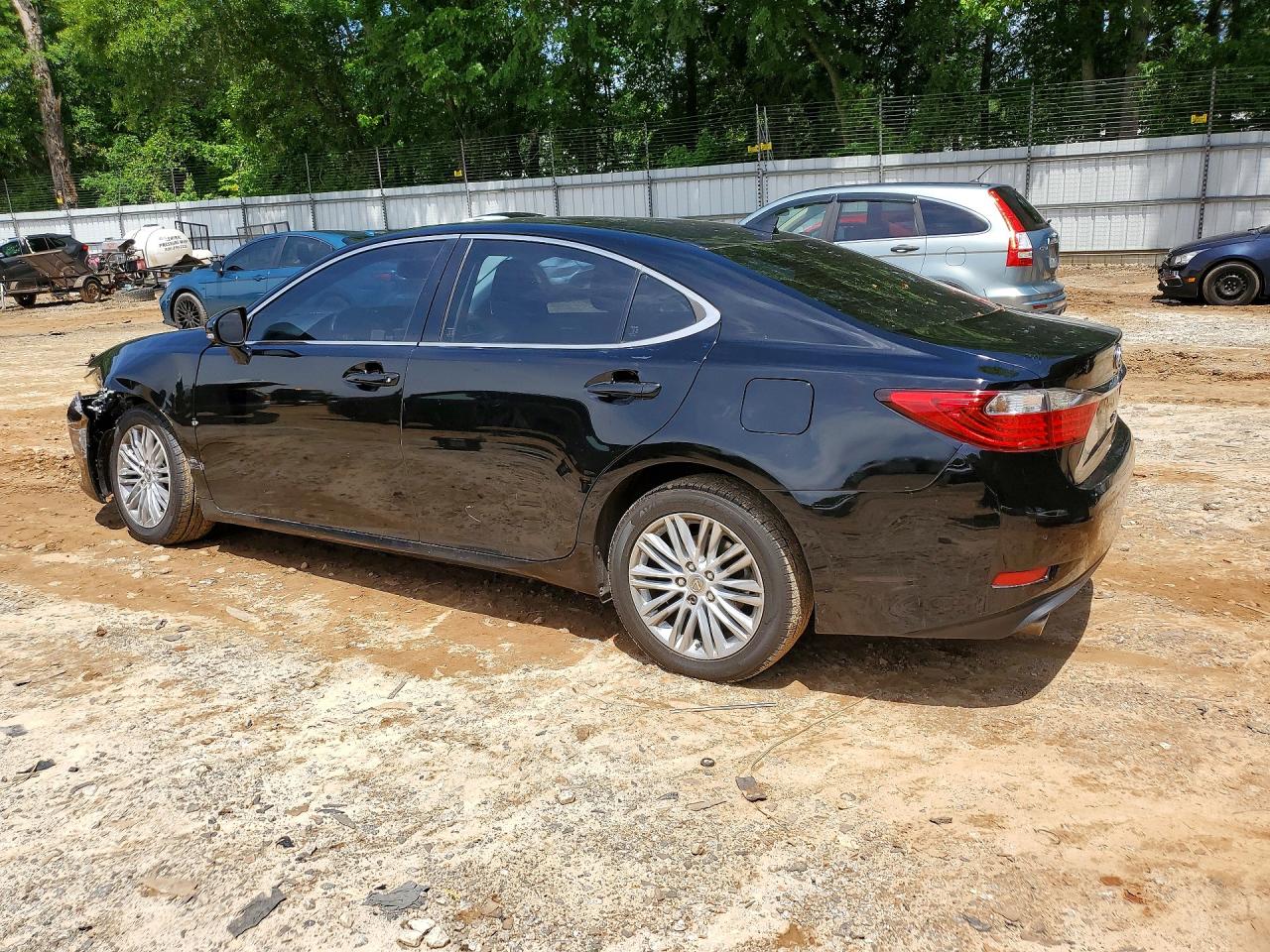 2014 Lexus Es 350 Black vin: JTHBK1GG1E2103093