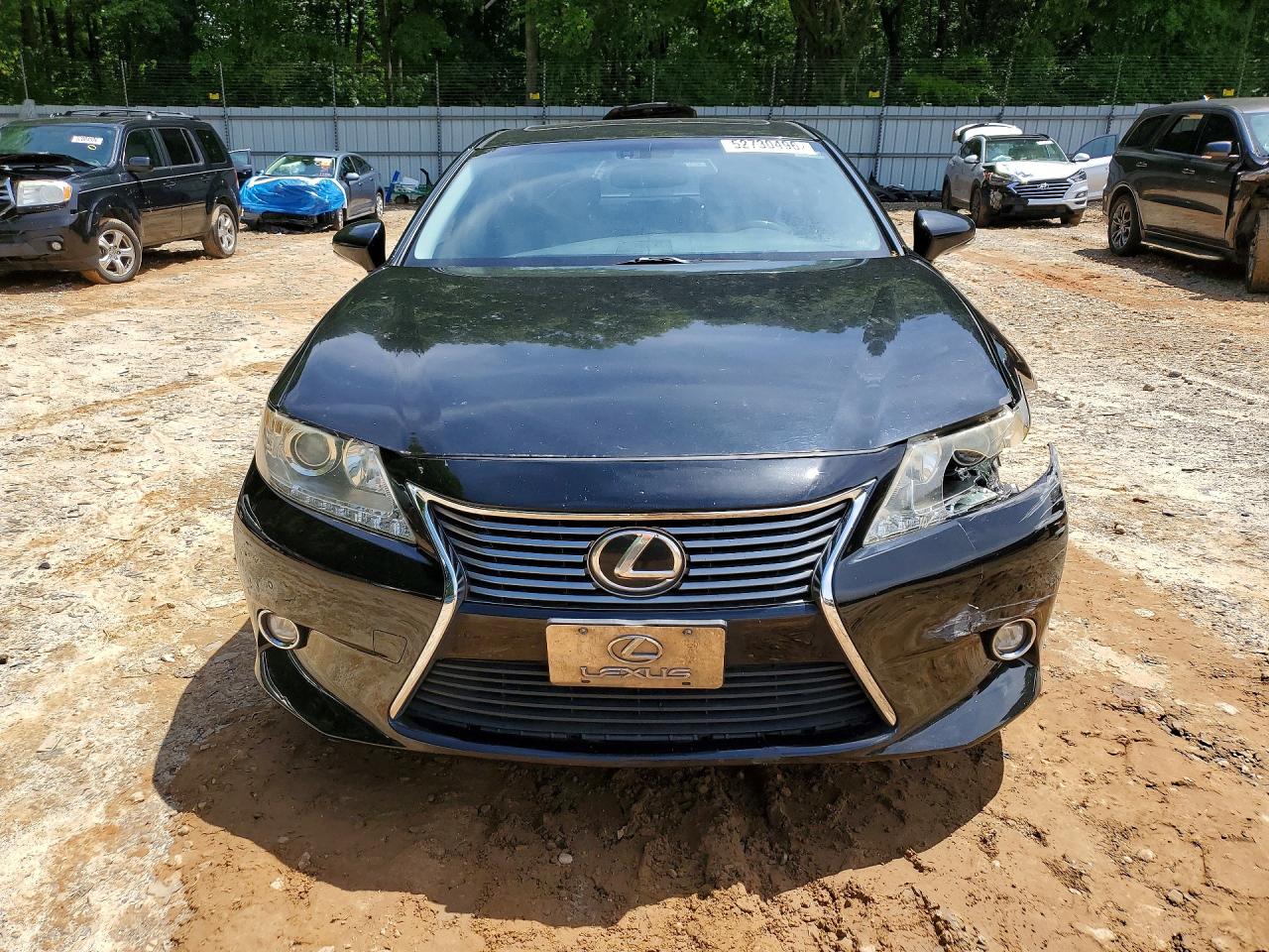2014 Lexus Es 350 Black vin: JTHBK1GG1E2103093