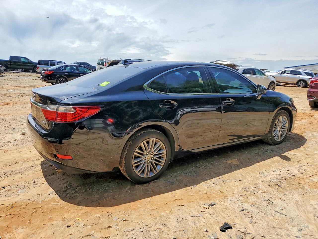 2014 Lexus Es 350 Black vin: JTHBK1GG1E2103093