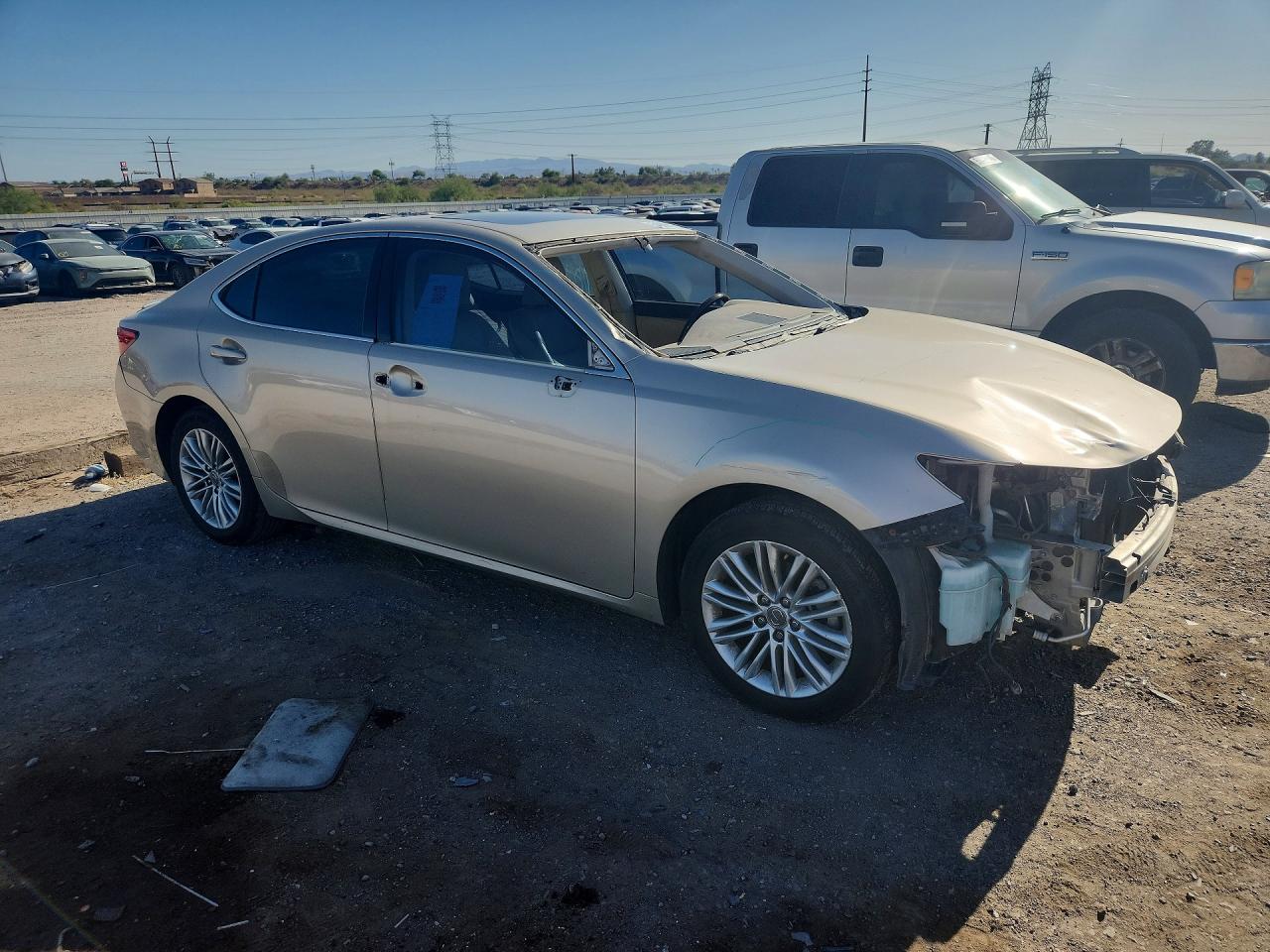 2014 Lexus Es 350 Gold vin: JTHBK1GG1E2103742