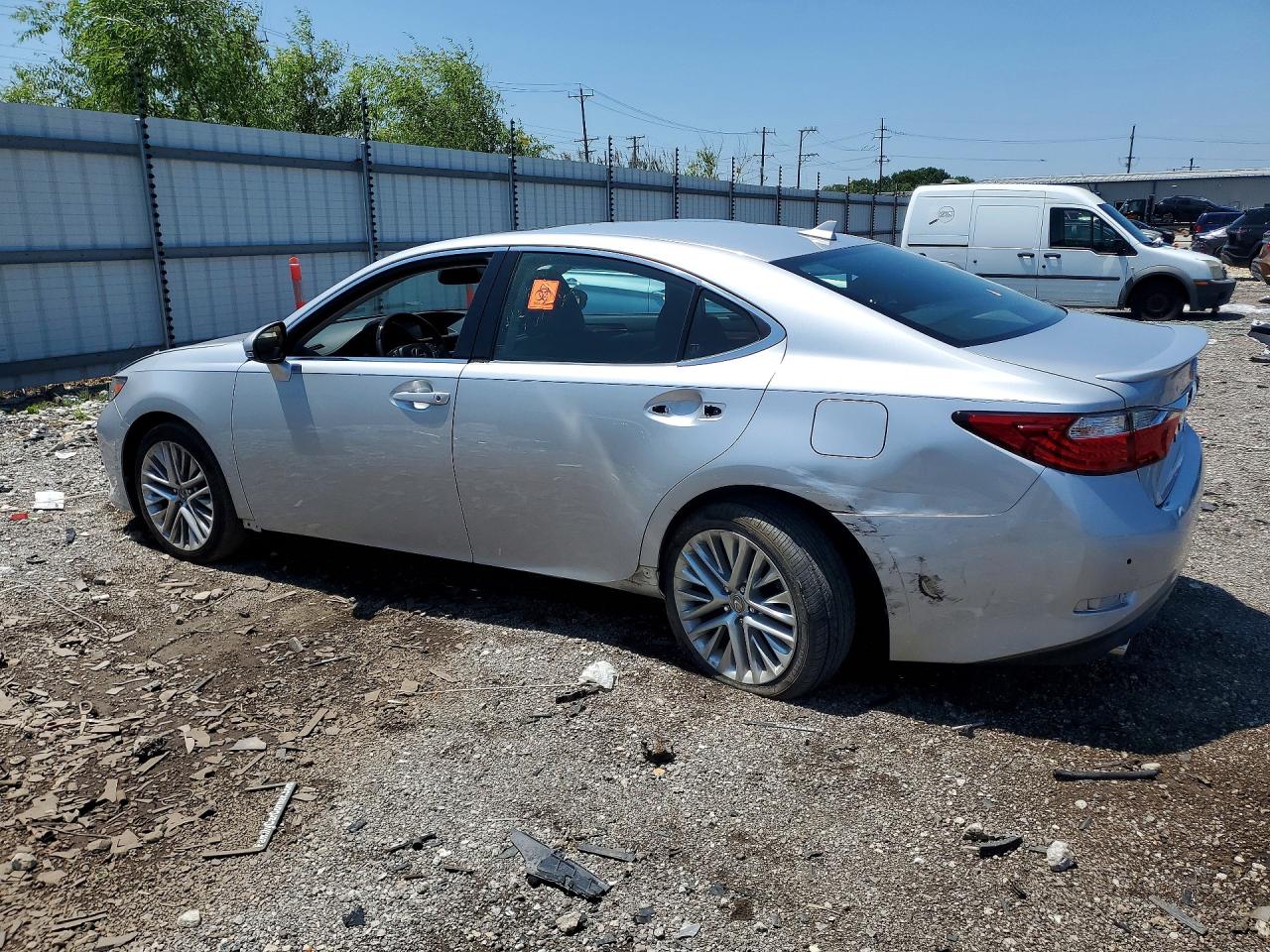 2014 Lexus Es 350 Silver vin: JTHBK1GG1E2108147