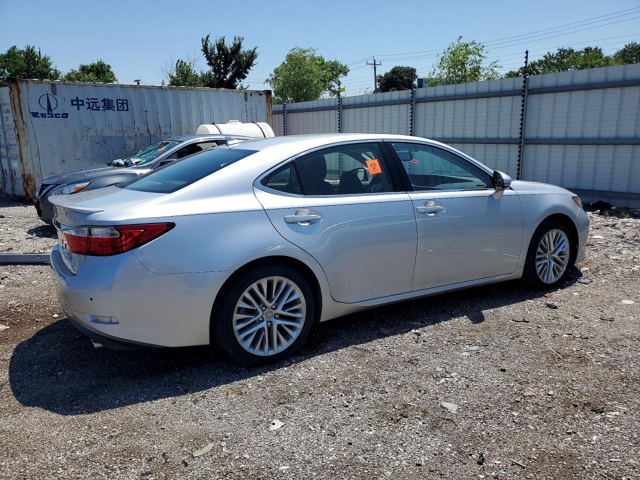 2014 Lexus Es 350 Silver vin: JTHBK1GG1E2108147