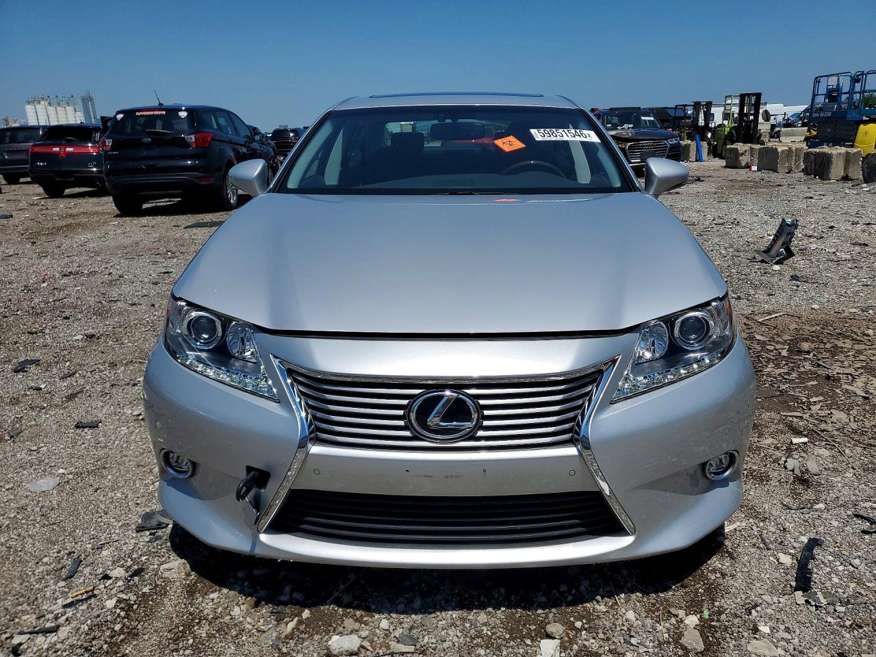 2014 Lexus Es 350 Silver vin: JTHBK1GG1E2108147