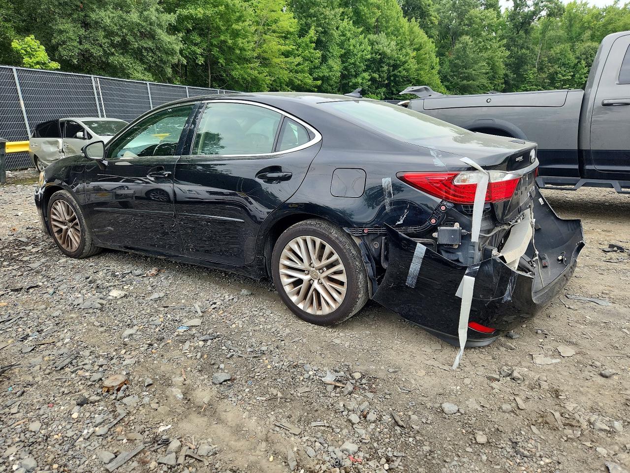 2014 Lexus Es 350 Black vin: JTHBK1GG1E2113154