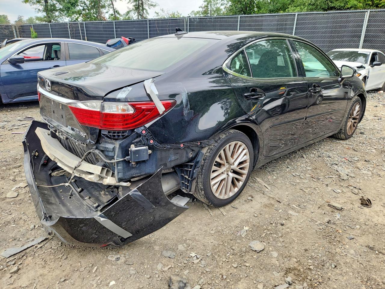 2014 Lexus Es 350 Black vin: JTHBK1GG1E2113154