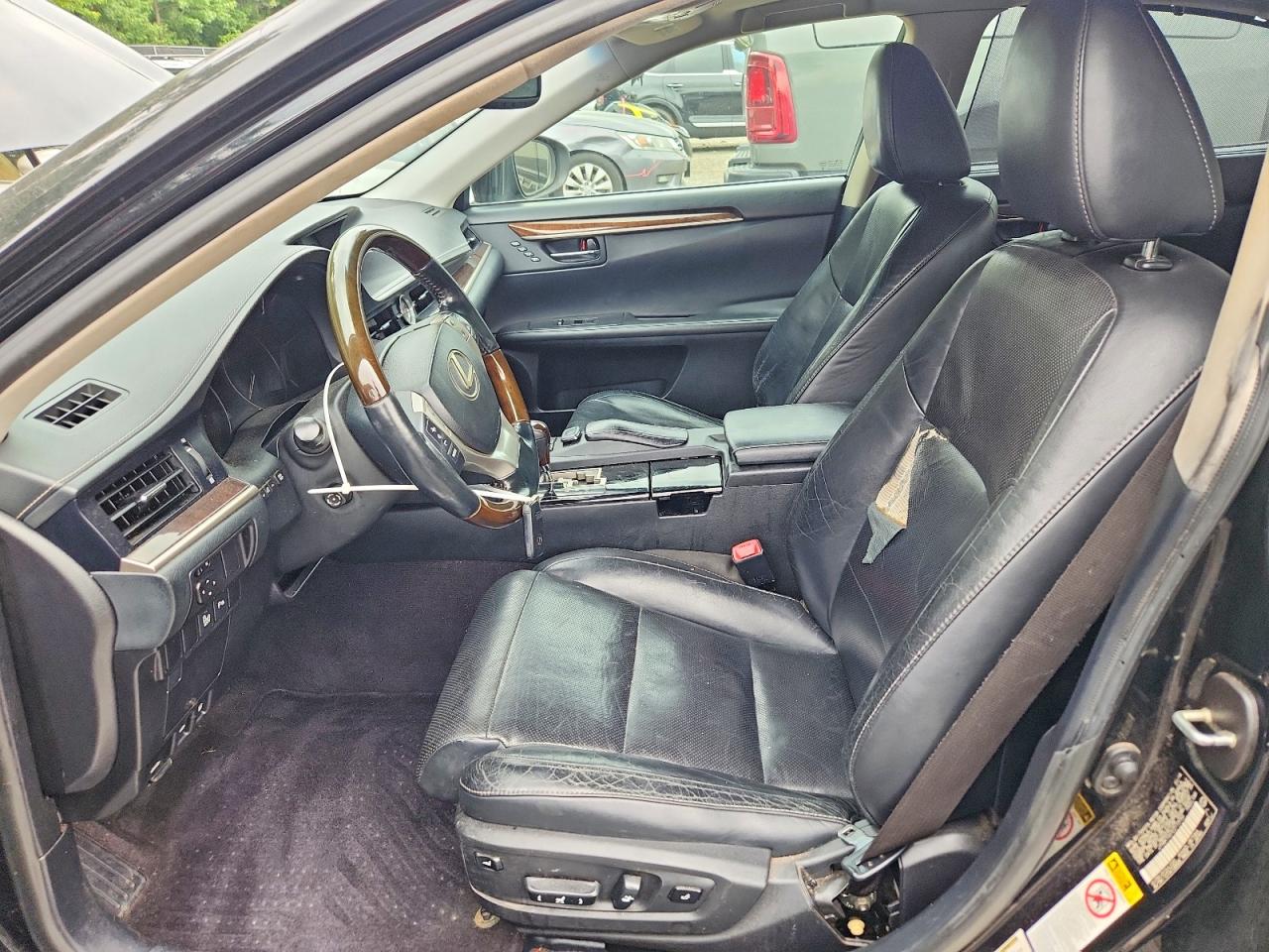 2014 Lexus Es 350 Black vin: JTHBK1GG1E2113154