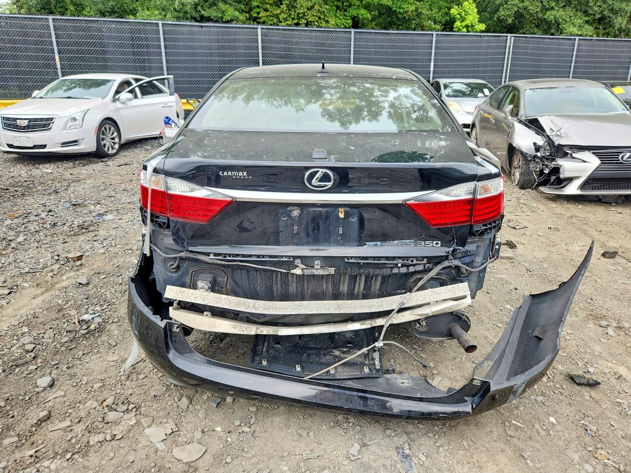 2014 Lexus Es 350 Black vin: JTHBK1GG1E2113154