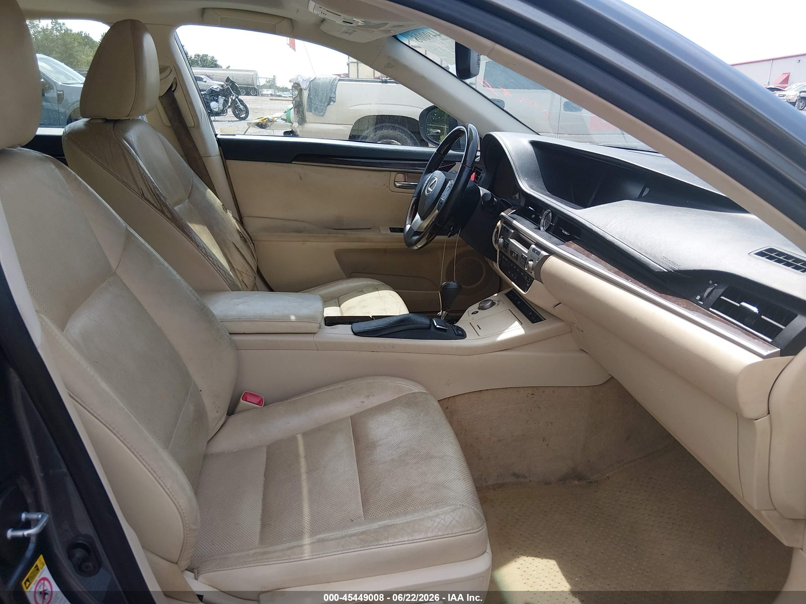 2014 Lexus Es 350   Gray vin: JTHBK1GG1E2115017