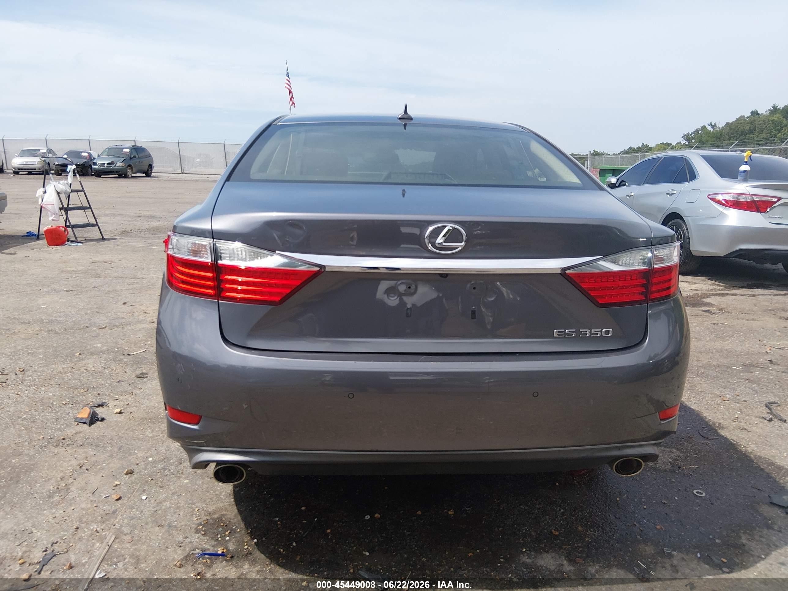 2014 Lexus Es 350   Gray vin: JTHBK1GG1E2115017