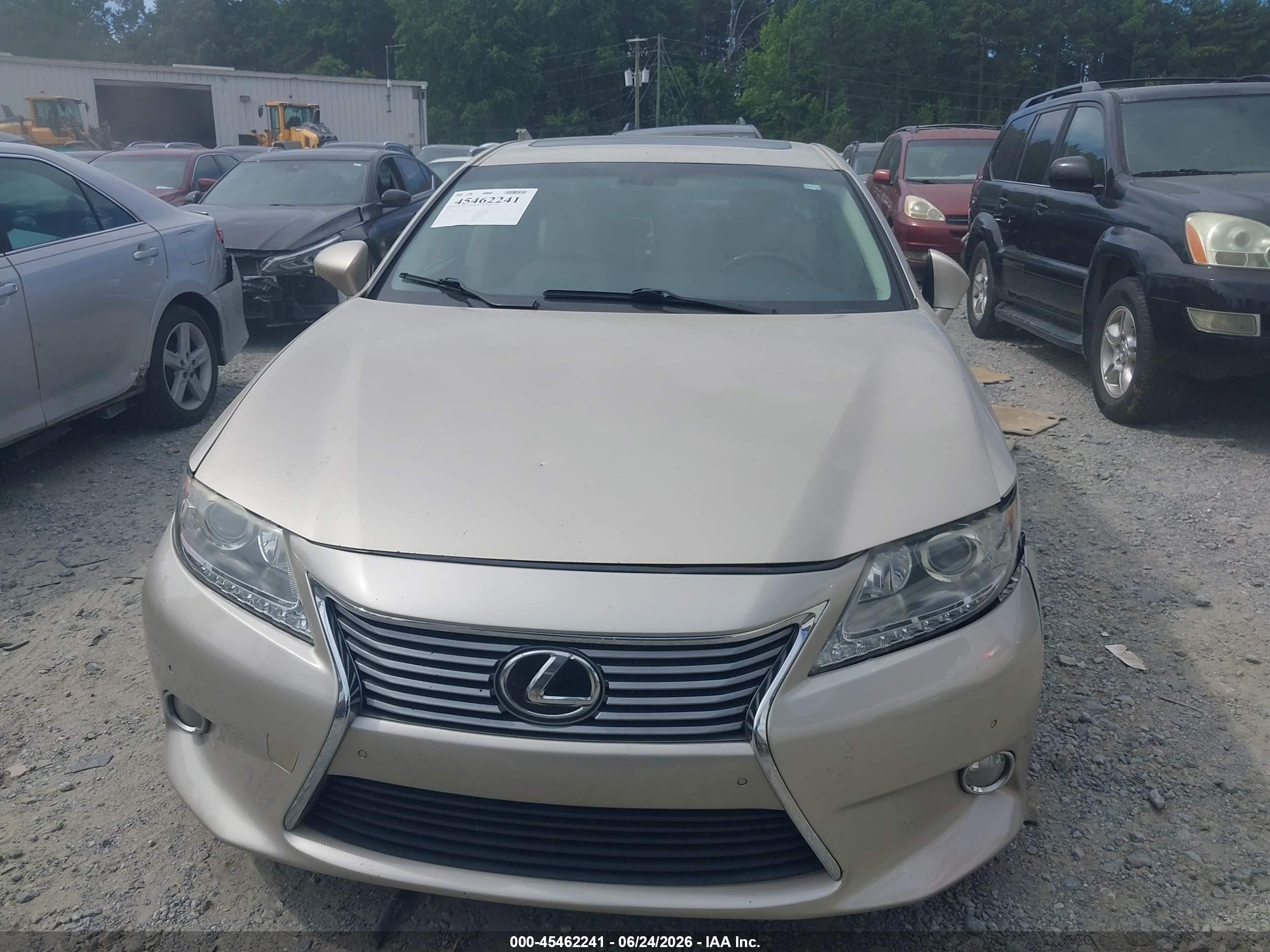 2014 Lexus Es 350   Beige vin: JTHBK1GG1E2124820