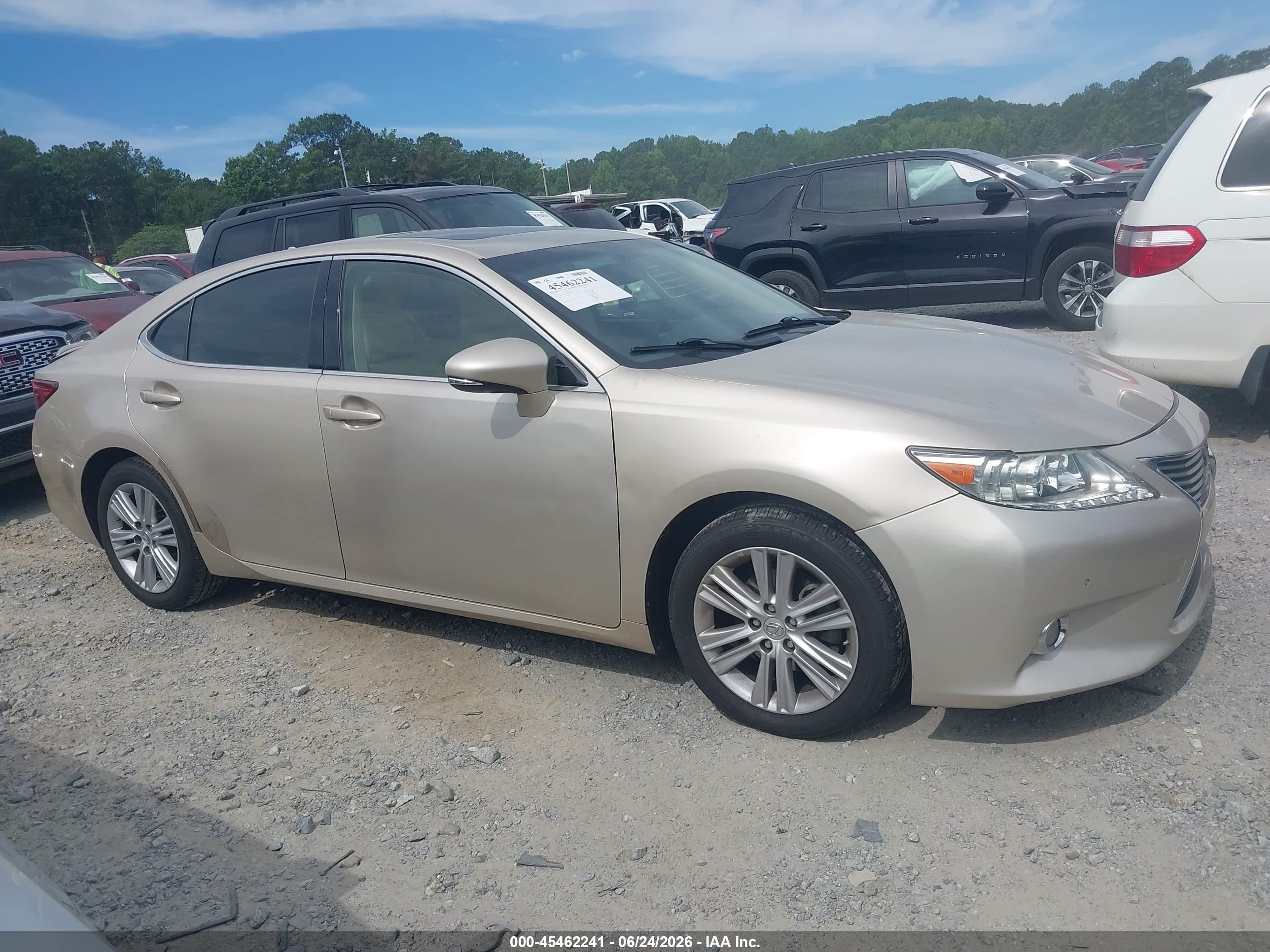 2014 Lexus Es 350   Beige vin: JTHBK1GG1E2124820