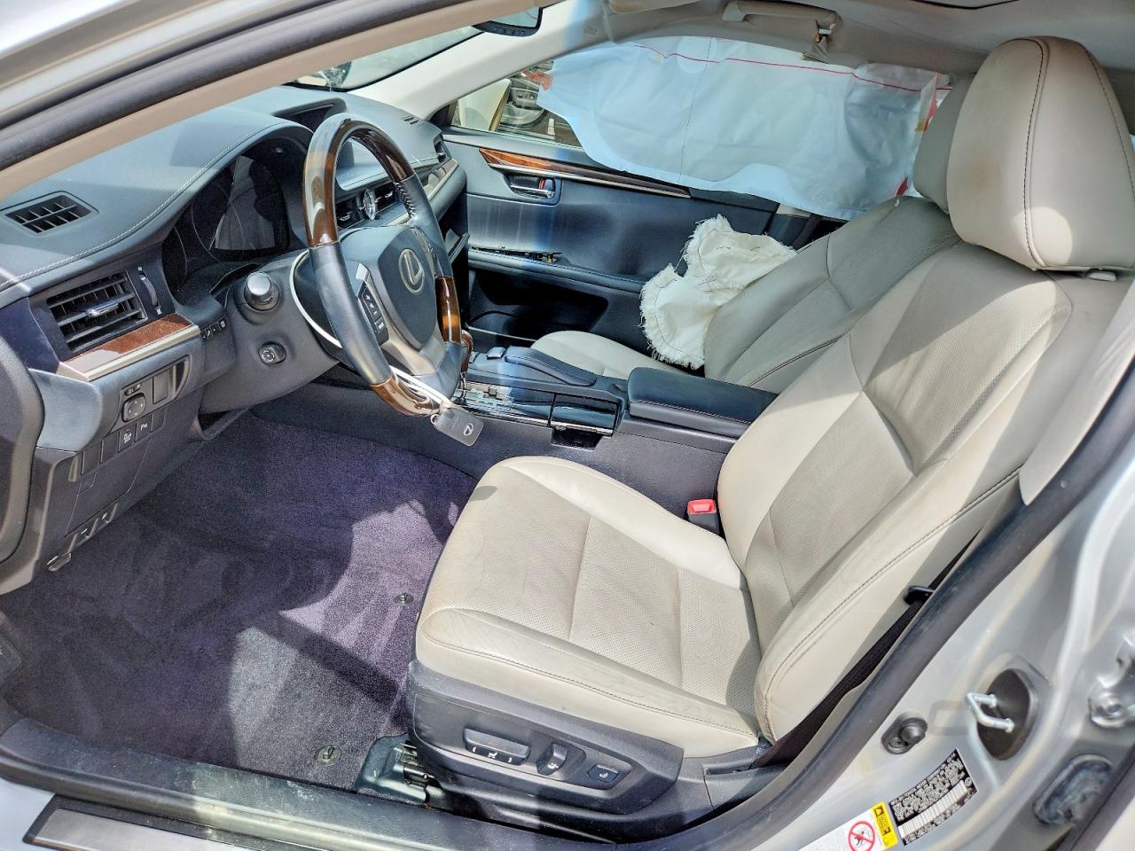 2014 Lexus Es 350 Silver vin: JTHBK1GG1E2128186